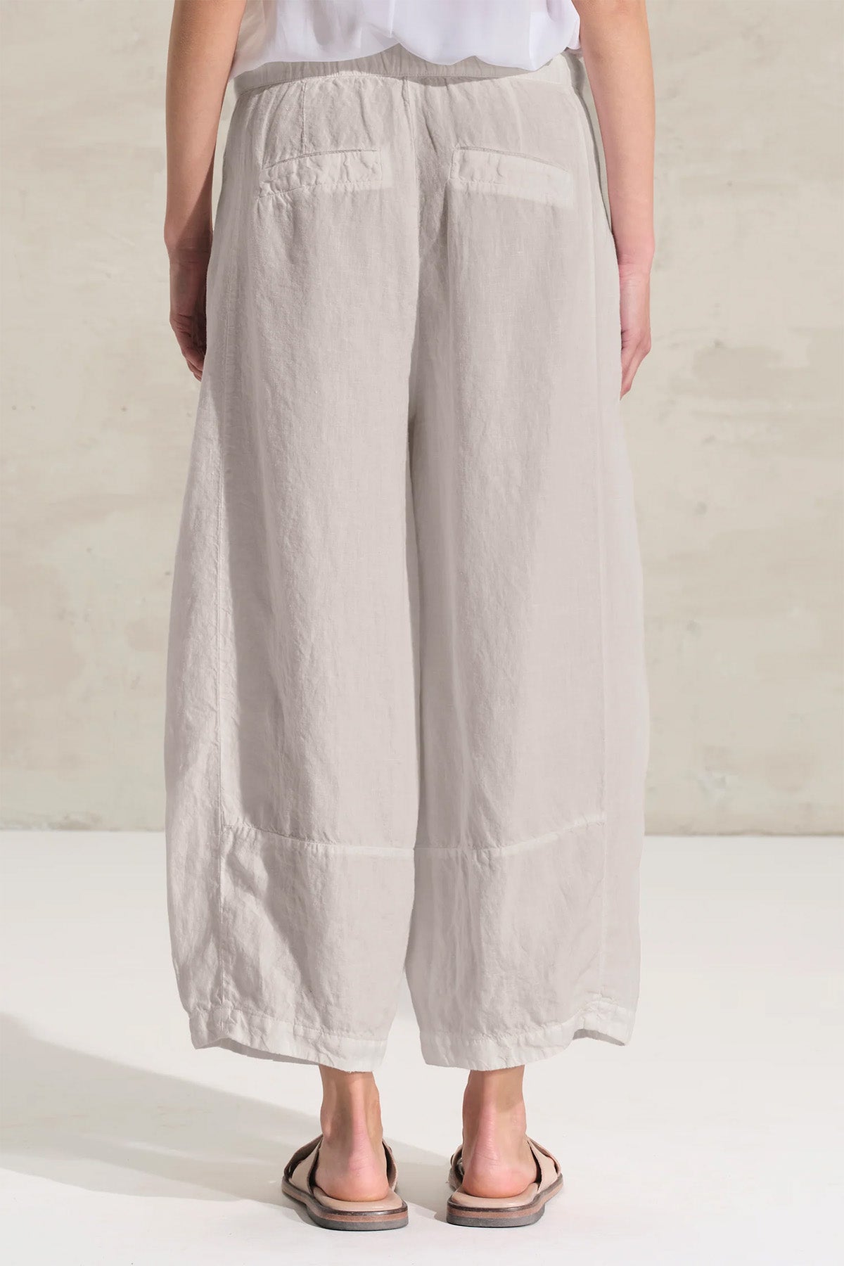 Transit Relaxed Fit Keten Pantolon