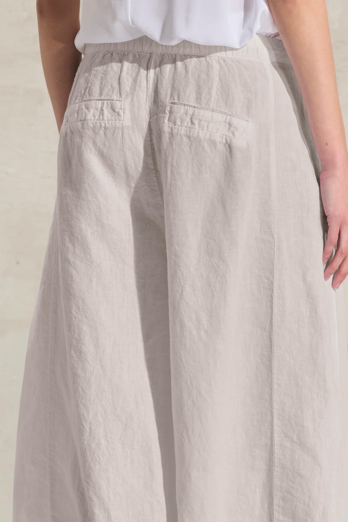 Transit Relaxed Fit Keten Pantolon