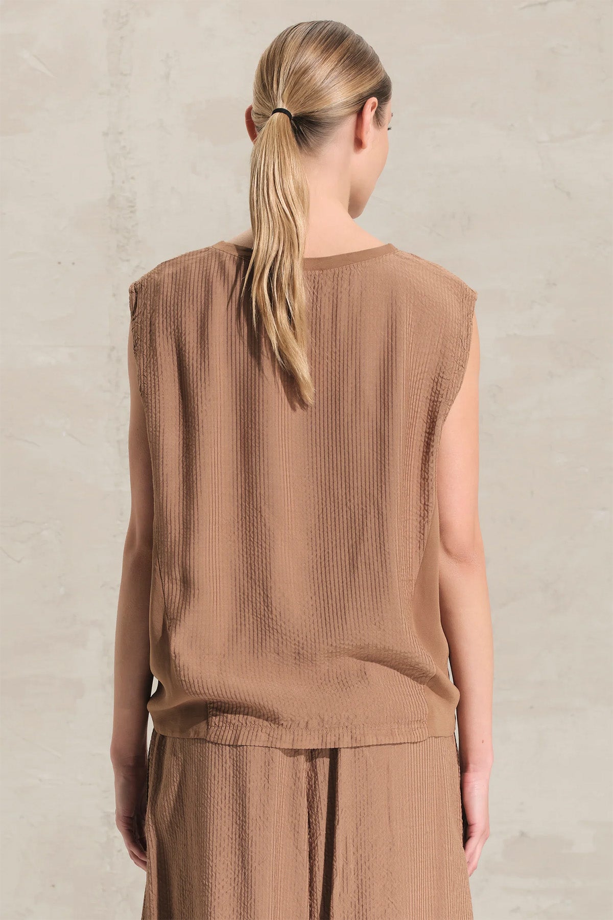 Transit Relaxed Fit İpek Bluz