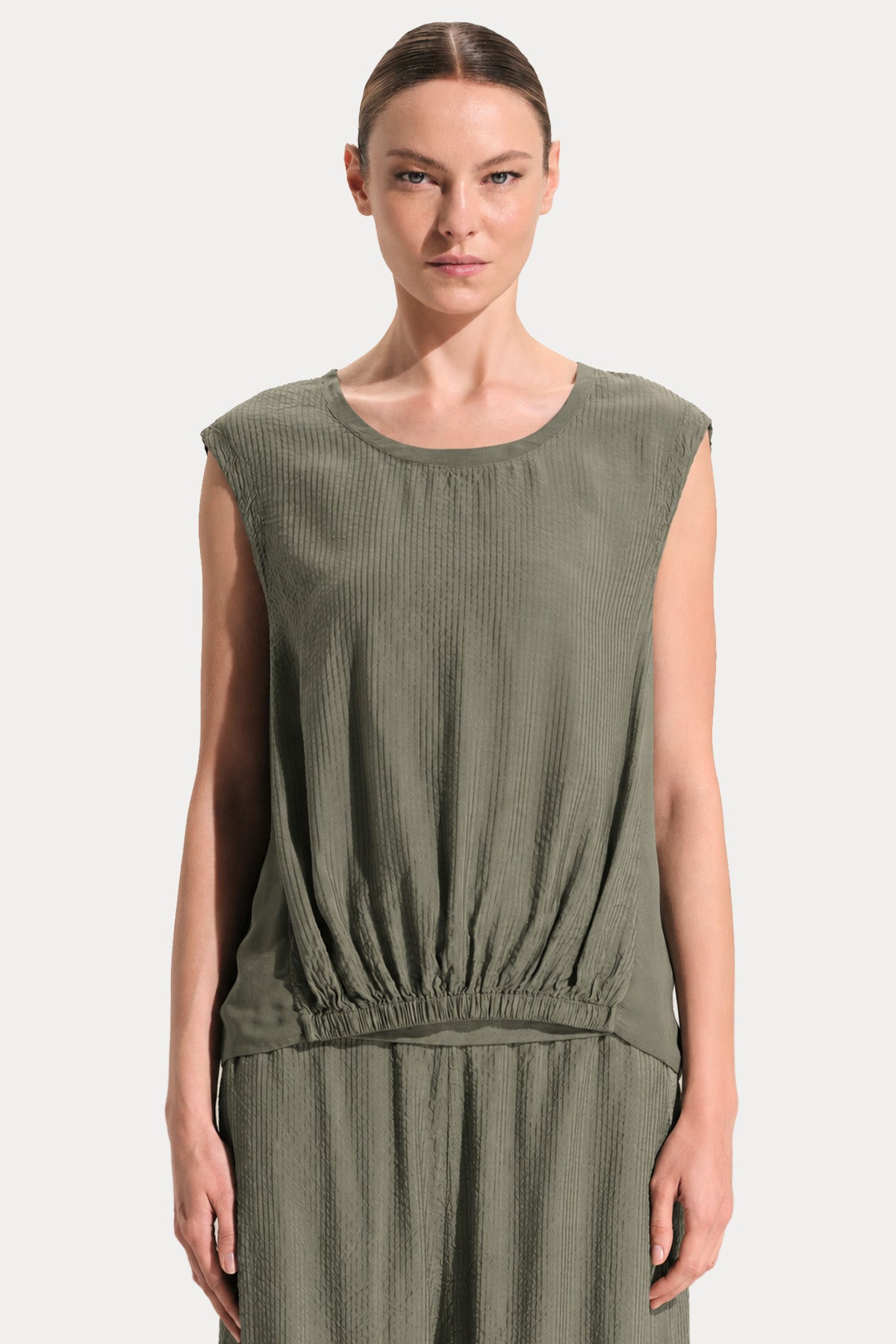 Transit Relaxed Fit İpek Bluz