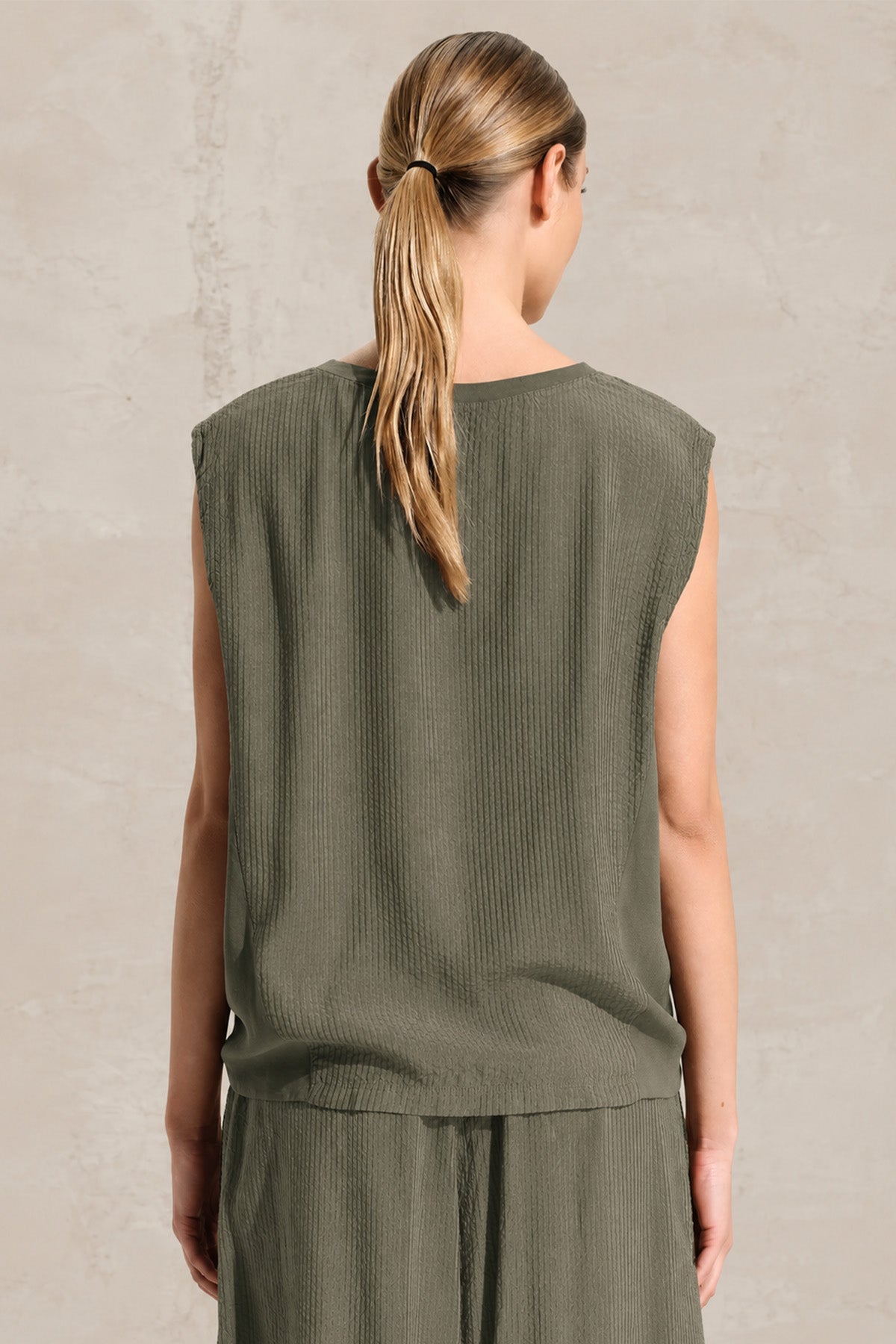 Transit Relaxed Fit İpek Bluz