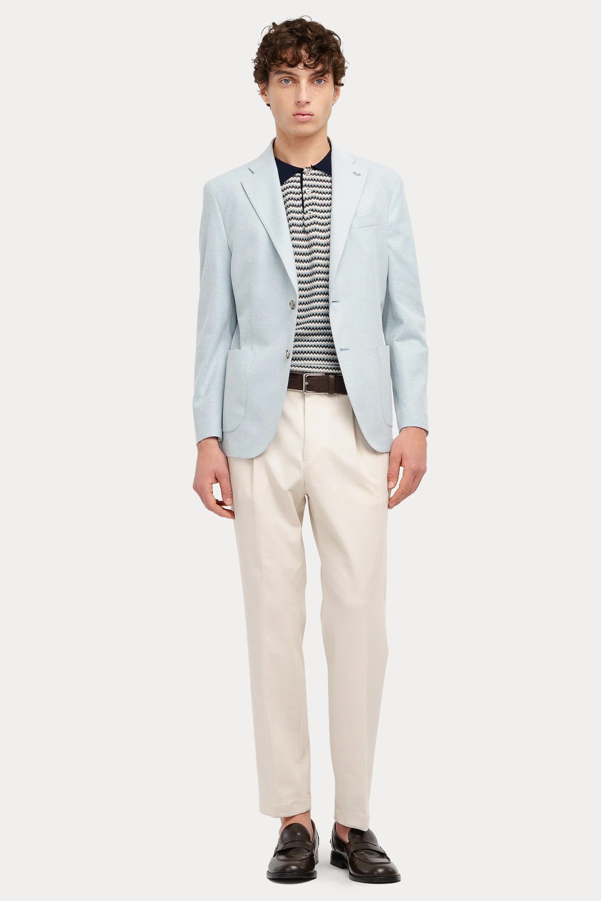 Manuel Ritz Slim Fit Tek Pile Beli Lastikli Streç Pantolon-Pantolon-Libas