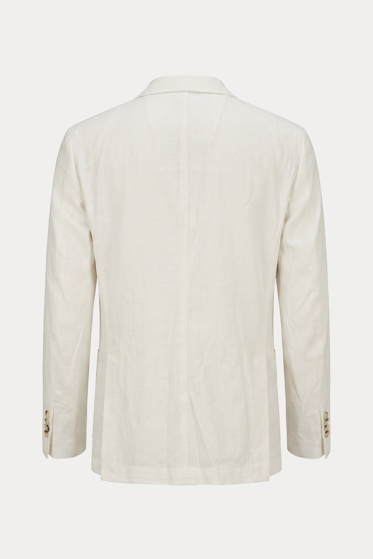 Paoloni Spor Cepli Keten Blazer Ceket-Ceket-Libas