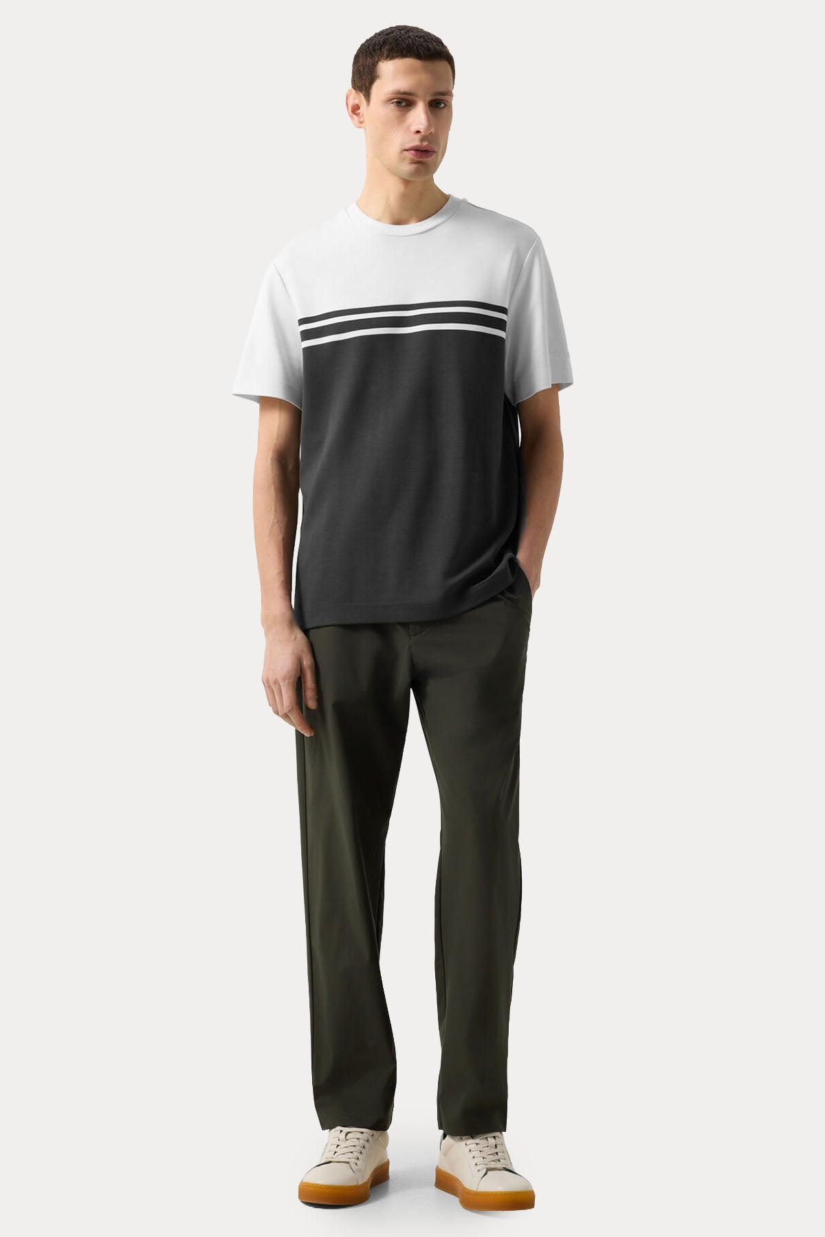 Bogner Pete Regular Fit Yuvarlak Yaka Streç T-shirt