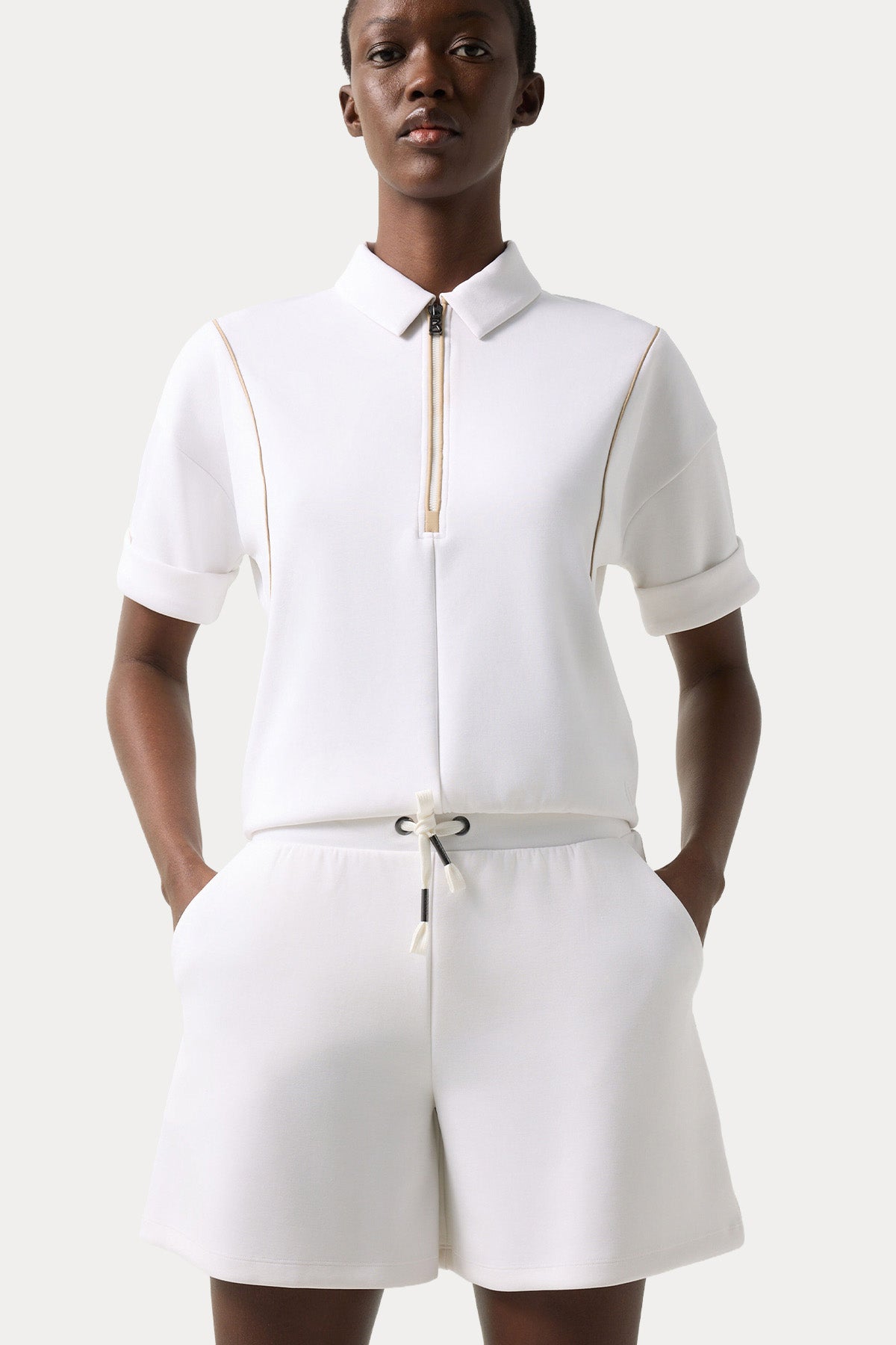 Bogner Alea Beli Lastikli Streç Şort