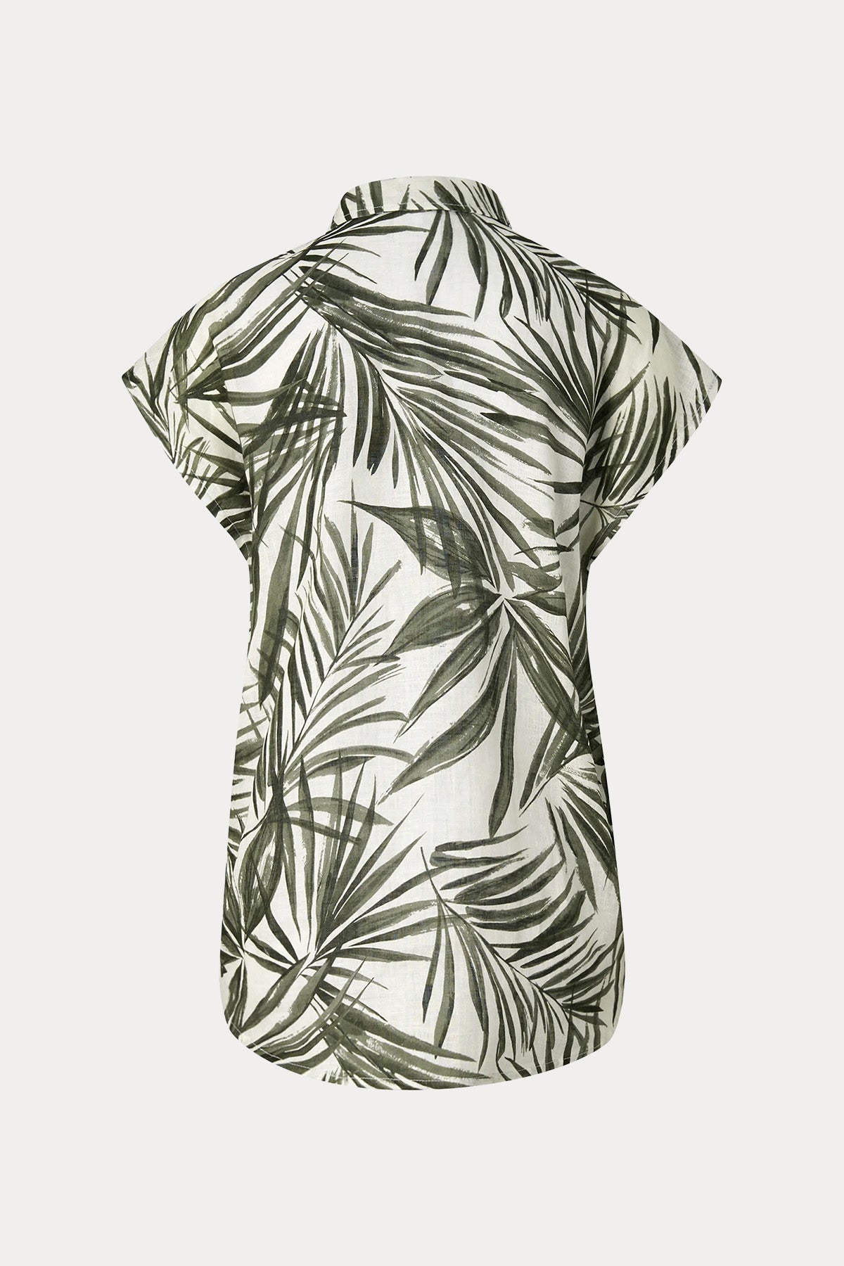 Bogner Charlet Regular Fit Desenli Keten Gömlek