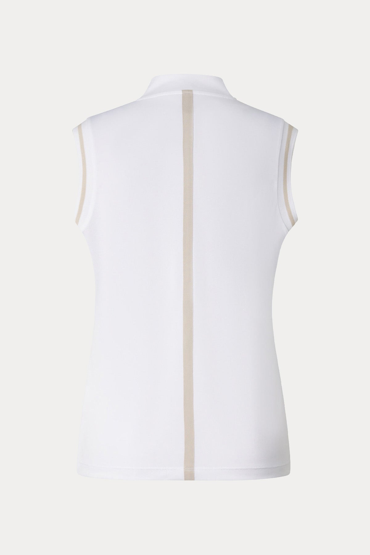 Bogner Evi Dik Yaka Yarım Fermuarlı Streç T-shirt