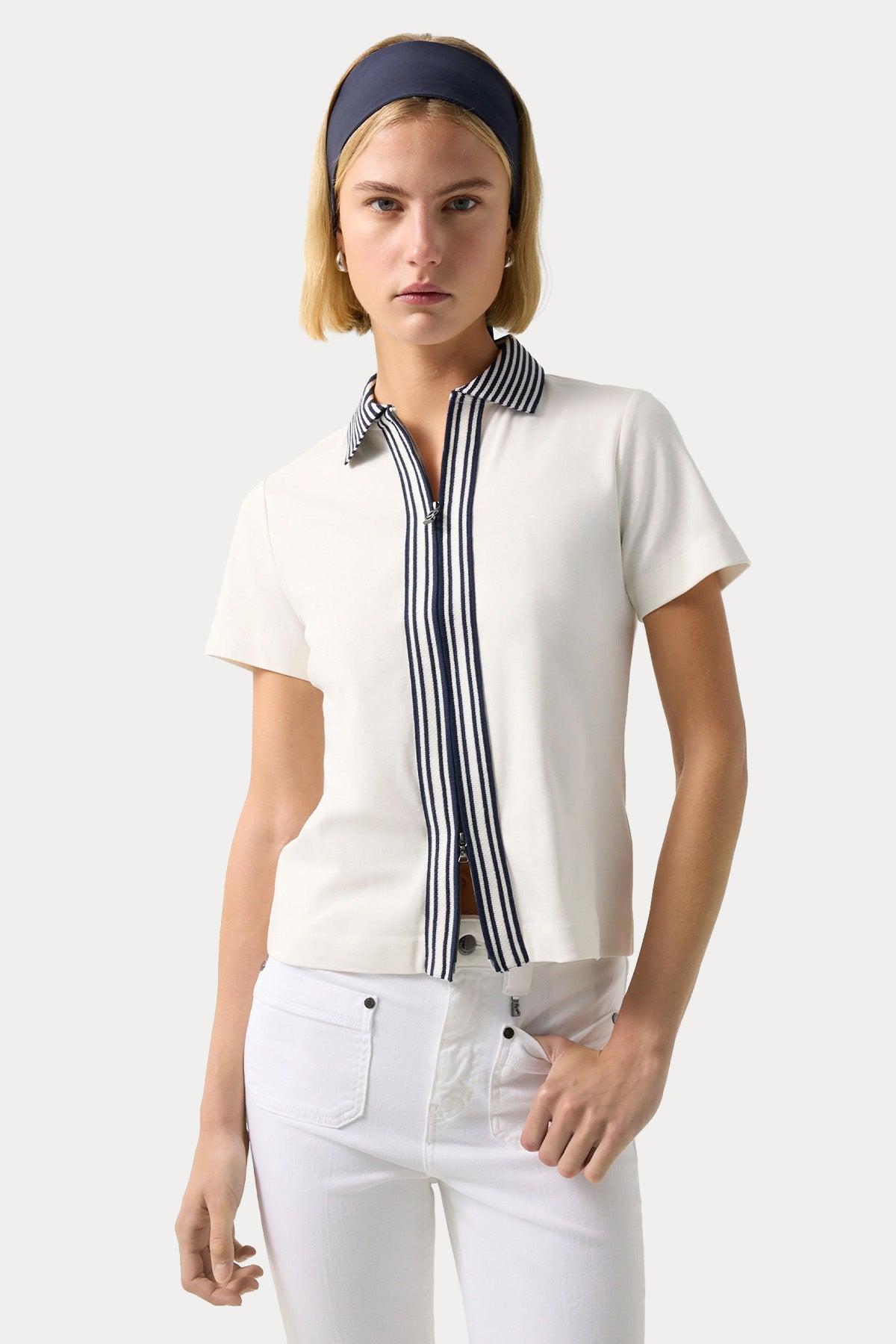 Bogner Peppa Slim Fit Fermuarlı T-shirt Ceket-T-shirt-Libas