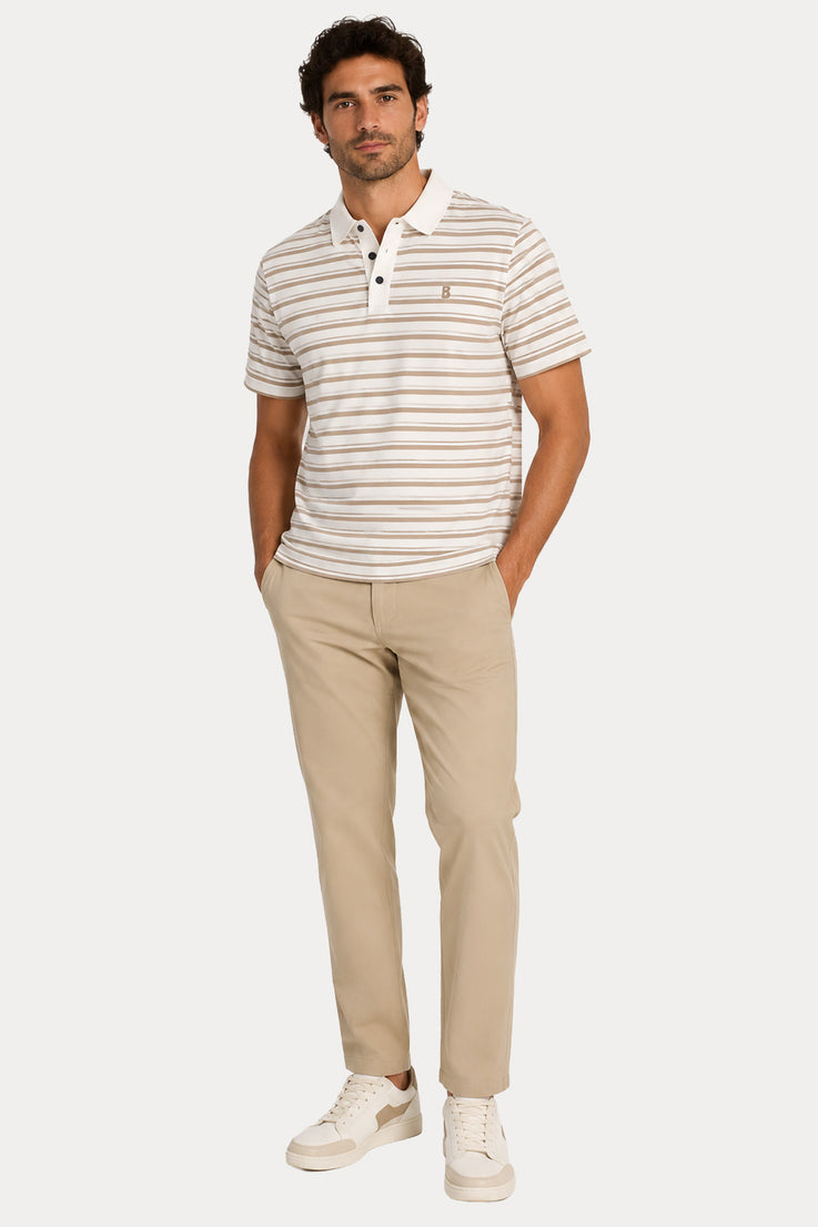 Bogner Timo Çizgili Polo Yaka T-shirt