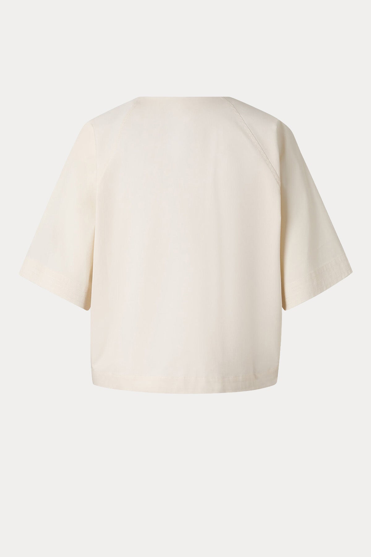 Bogner Page Loose Fit Beli Büzgülü Streç T-shirt-T-shirt-Libas