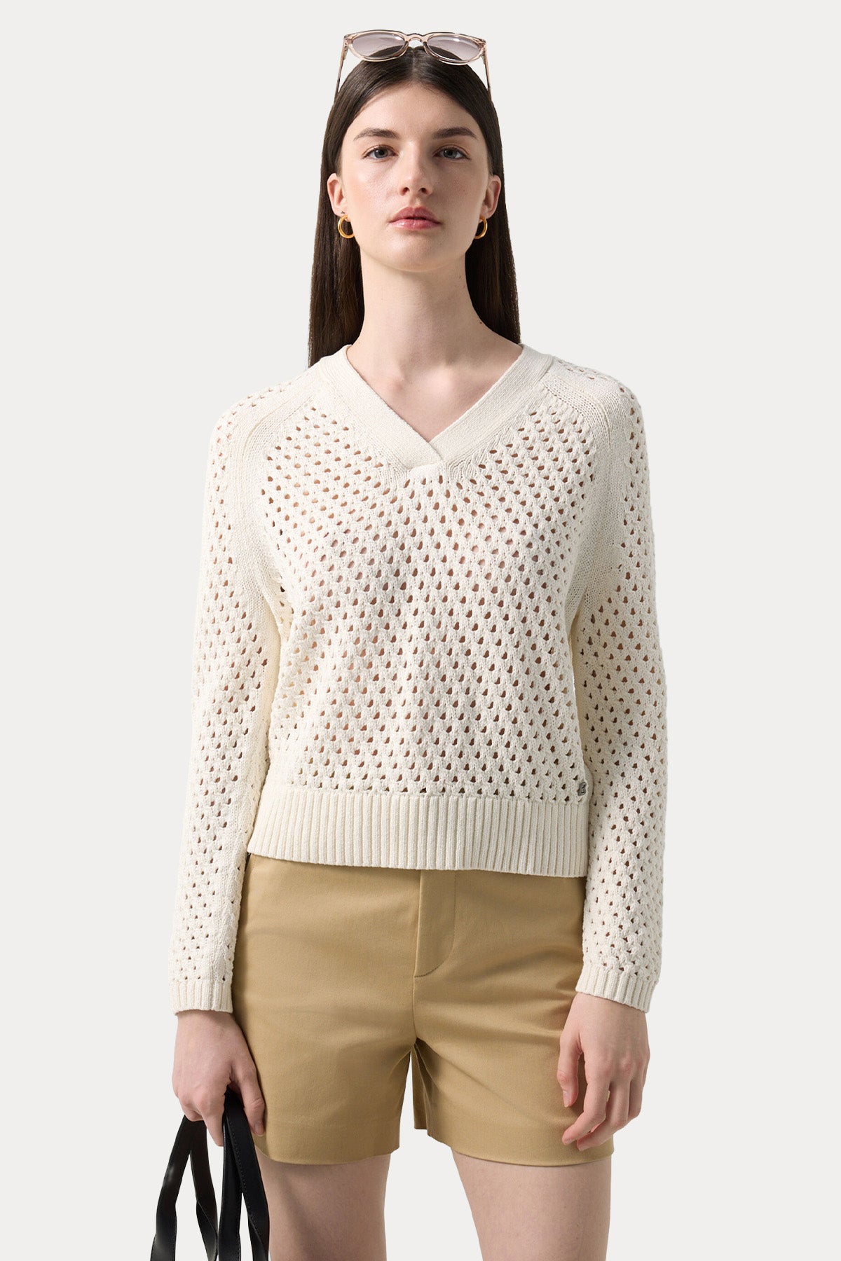 Bogner Arundel Relaxed Fit İpek Örgü Triko-Triko-Libas