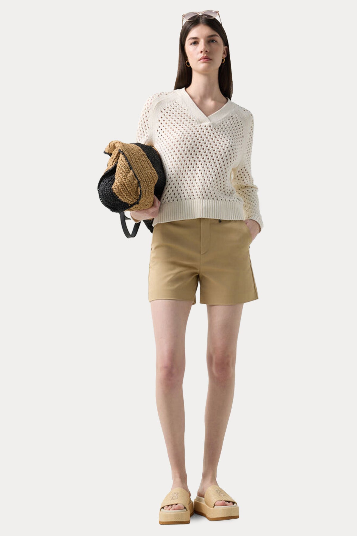 Bogner Arundel Relaxed Fit İpek Örgü Triko-Triko-Libas