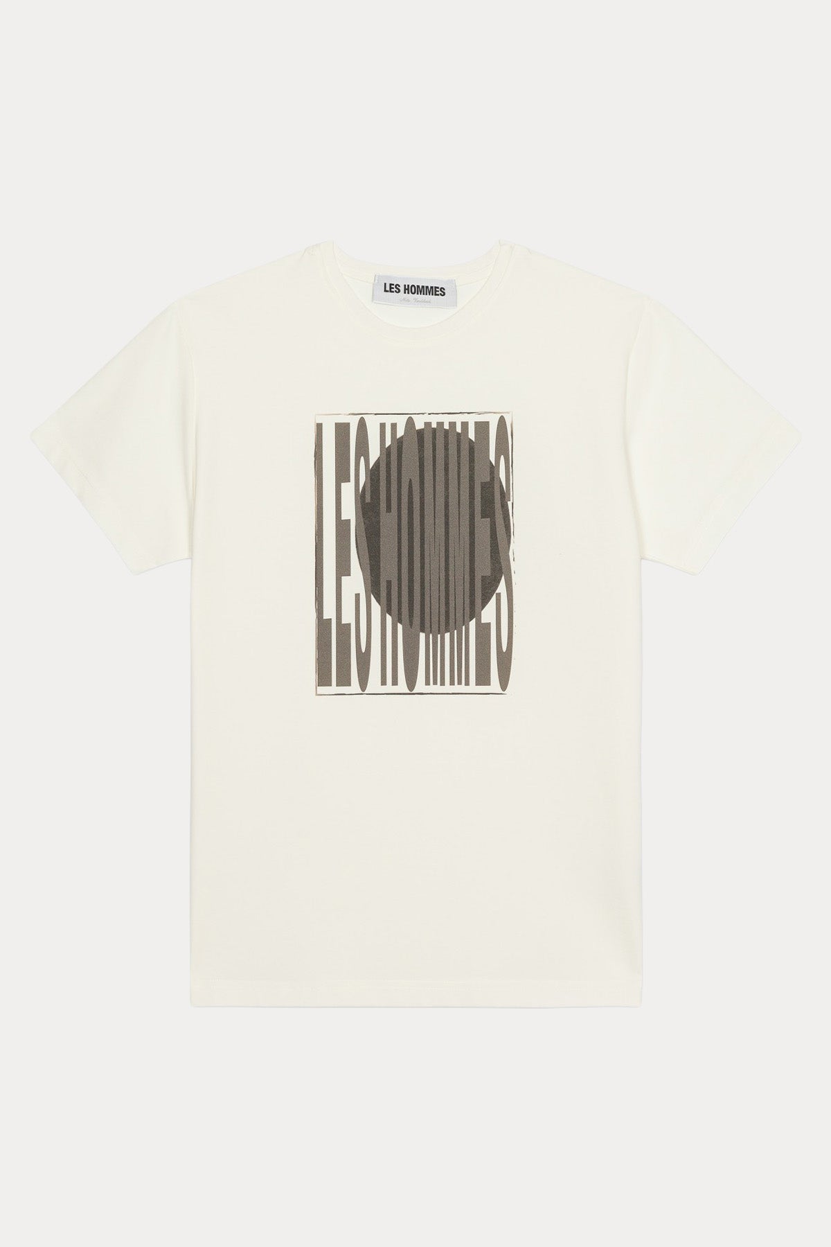 Les Hommes Regular Fit Desenli Streç T-shirt-T-shirt-Libas