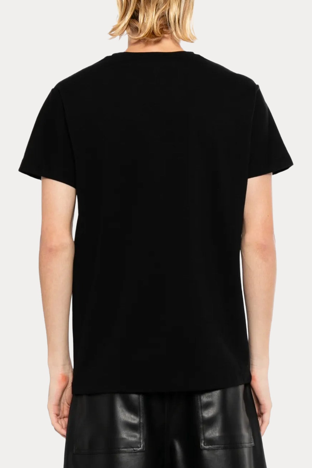 Les Hommes Regular Fit Desenli Streç T-shirt-T-shirt-Libas