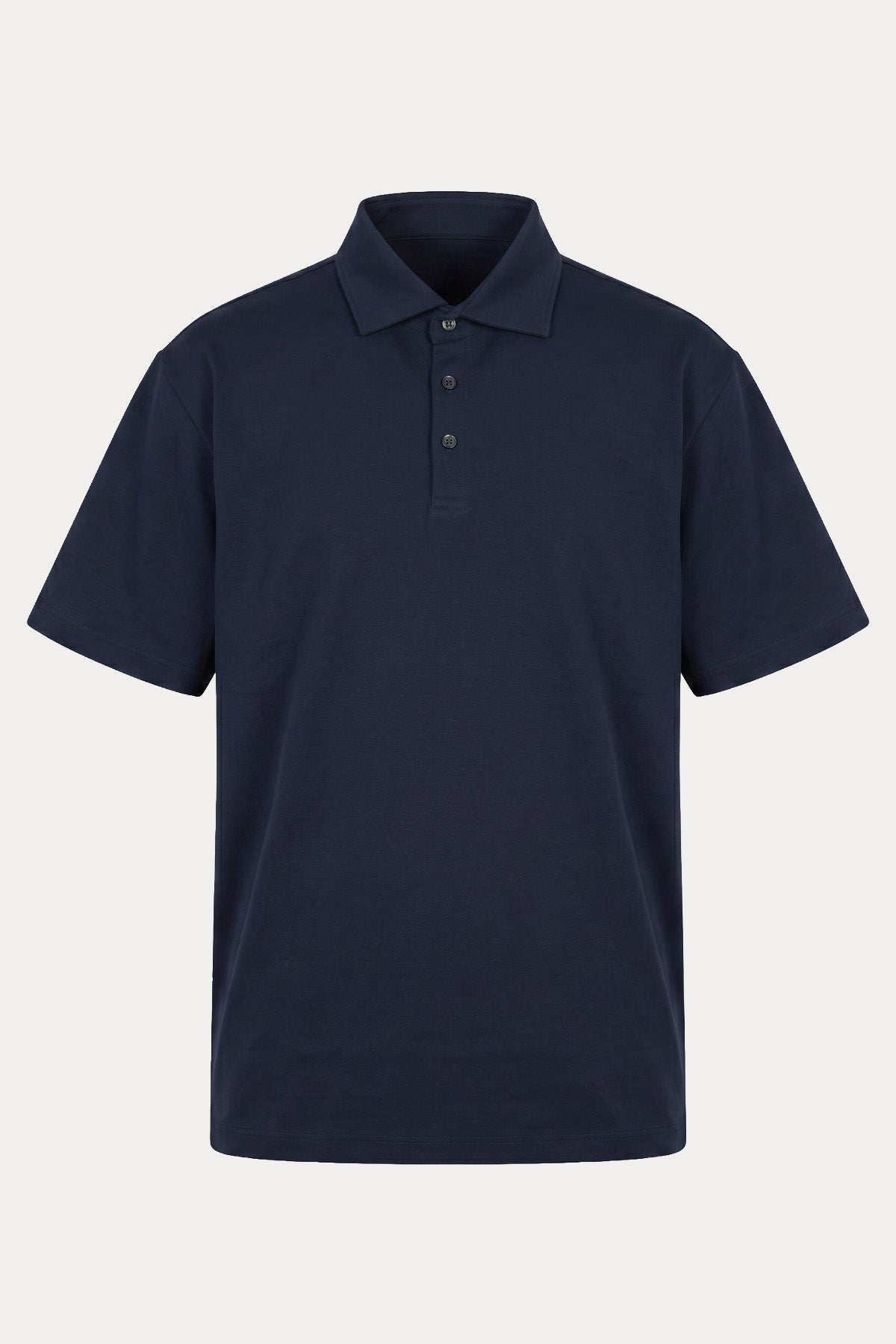 Les Hommes Regular Fit Polo Yaka Streç T-shirt