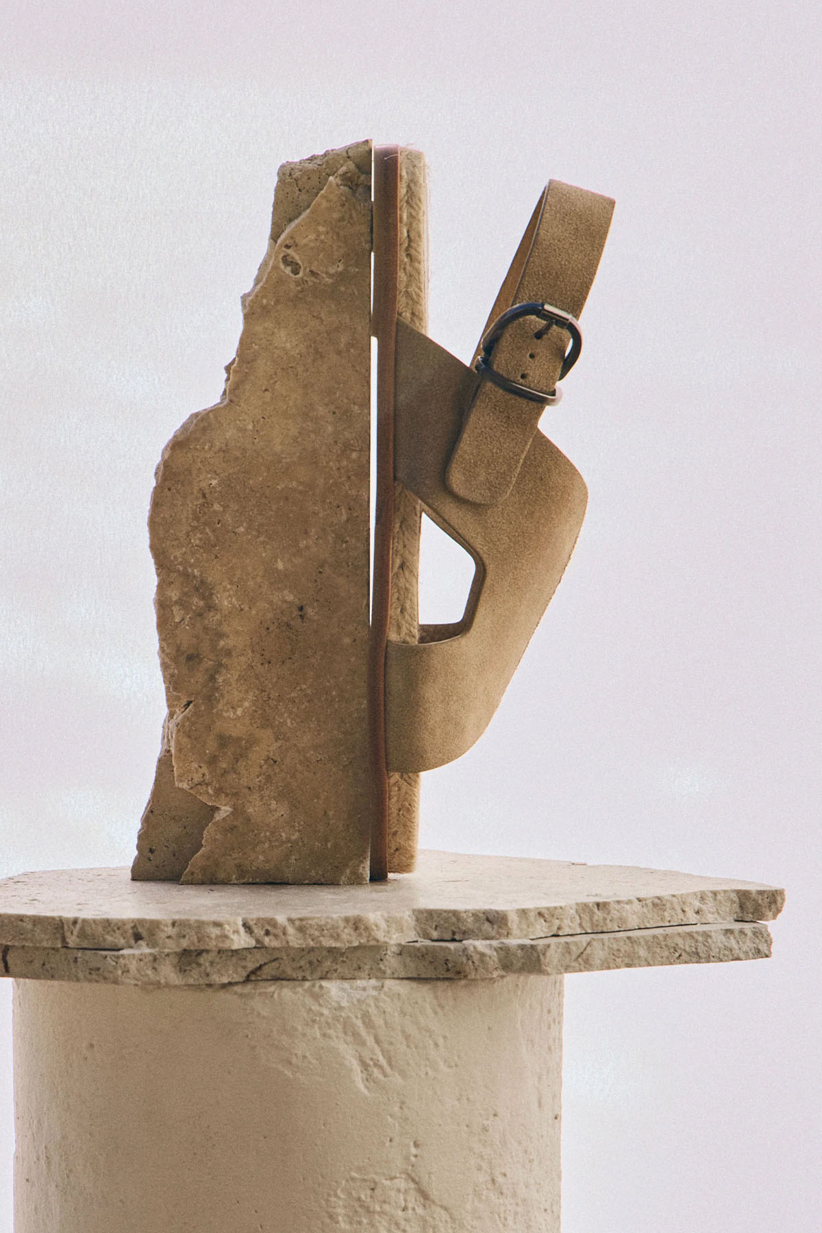 Castaner Philo Tek Tokalı Süet Sandalet