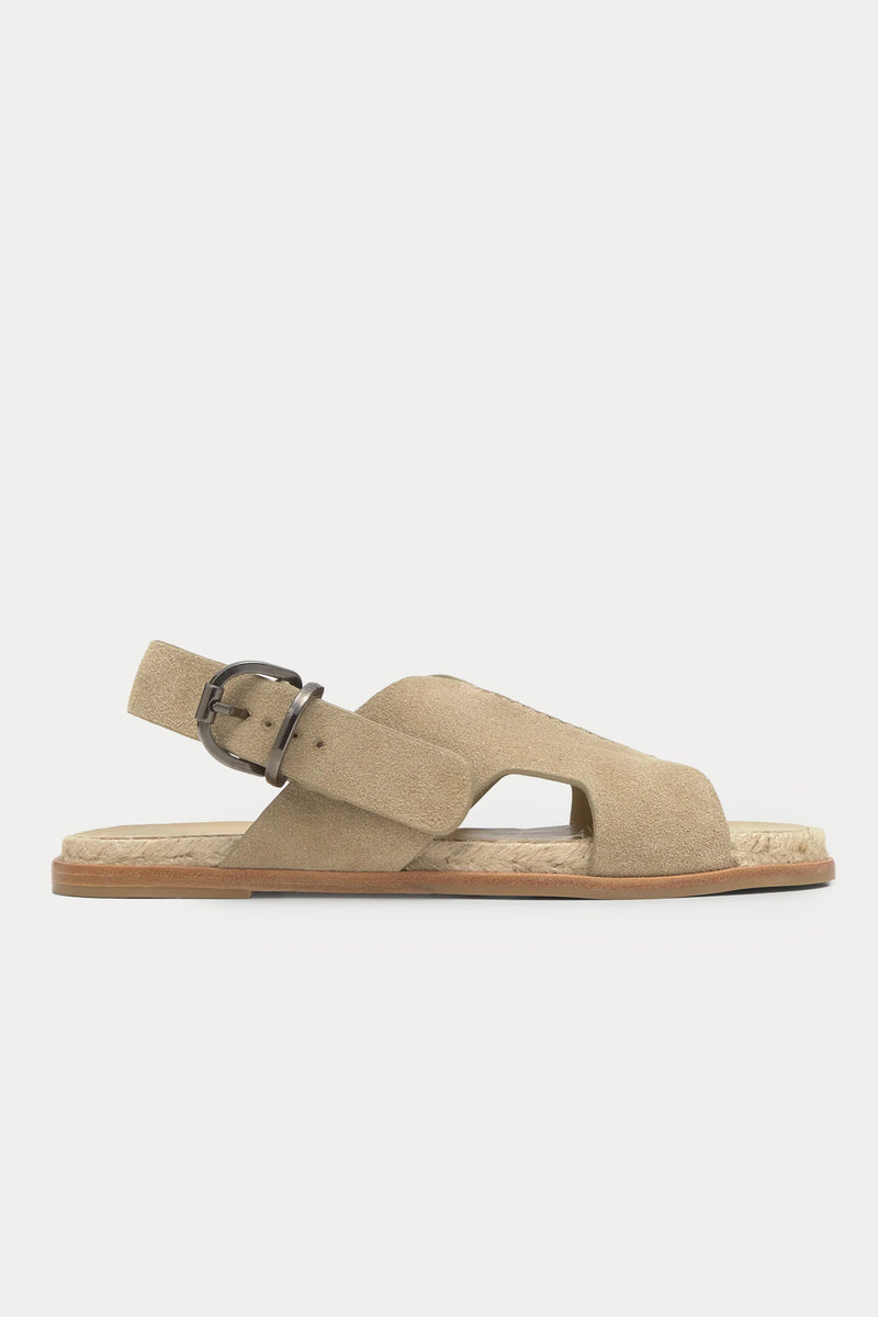 Castaner Philo Tek Tokalı Süet Sandalet-Sandalet-Libas