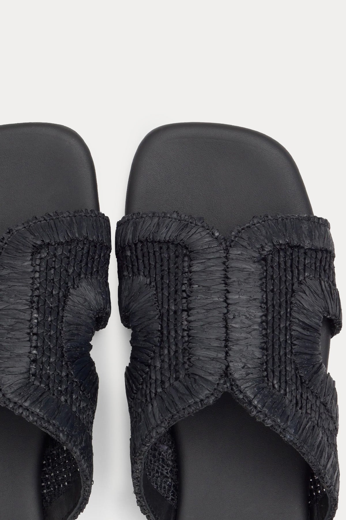 Castaner Phillipa Küt Burun Hasır Örgü Deri Terlik