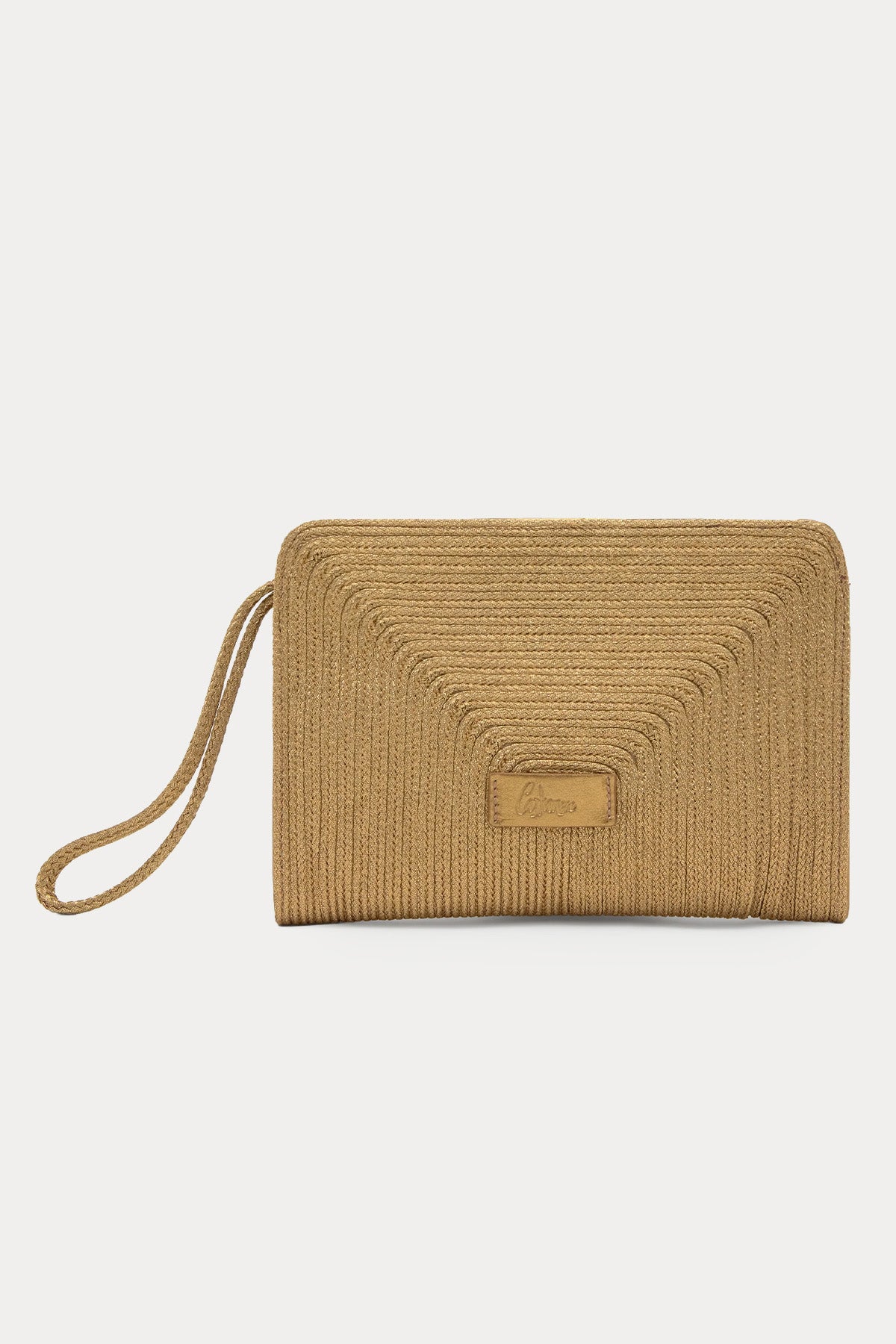 Castaner Bali Parlak Hasır Örgü Çanta