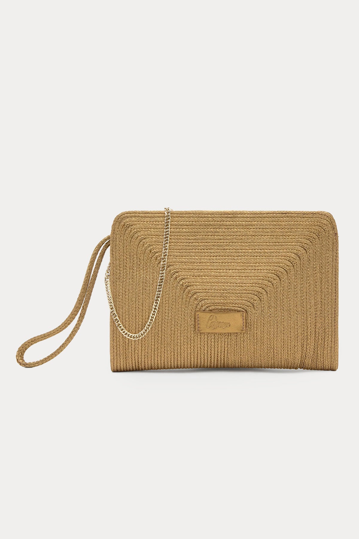 Castaner Bali Parlak Hasır Örgü Çanta