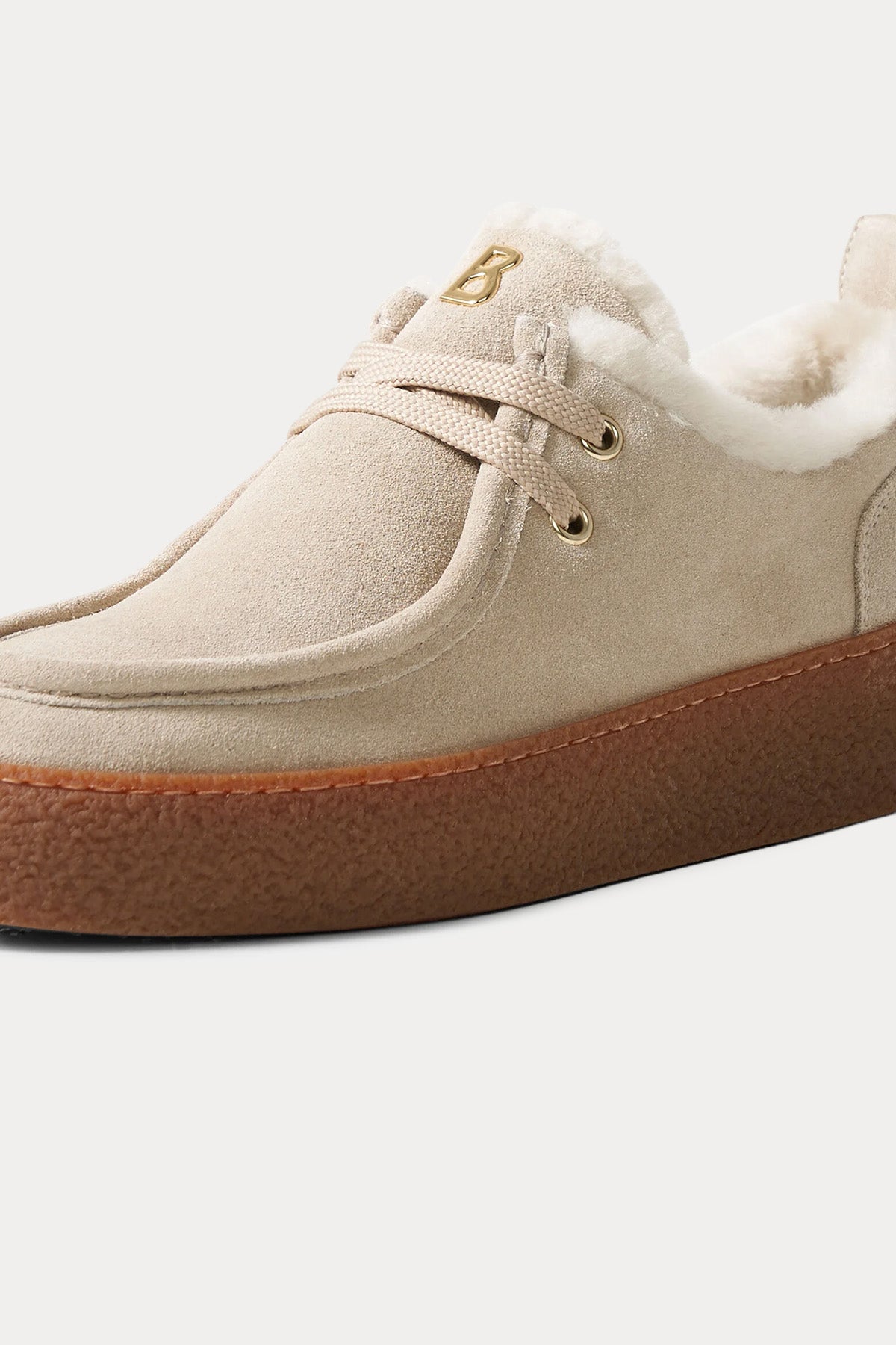Bogner Lucerne İçi Kürklü Süet Chukka Ayakkabı