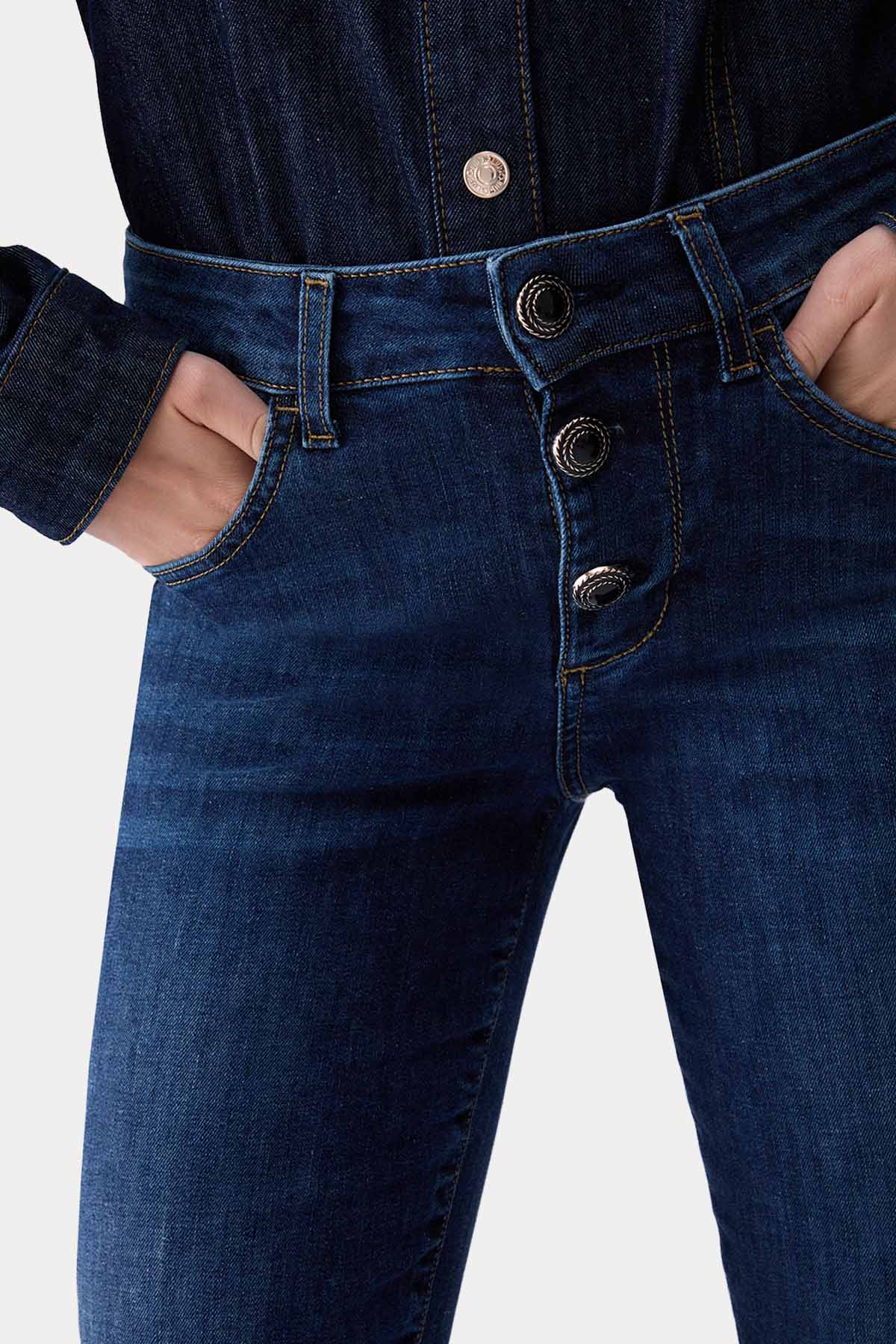 Liu Jo Bootcut Streç Yıkamalı Jeans