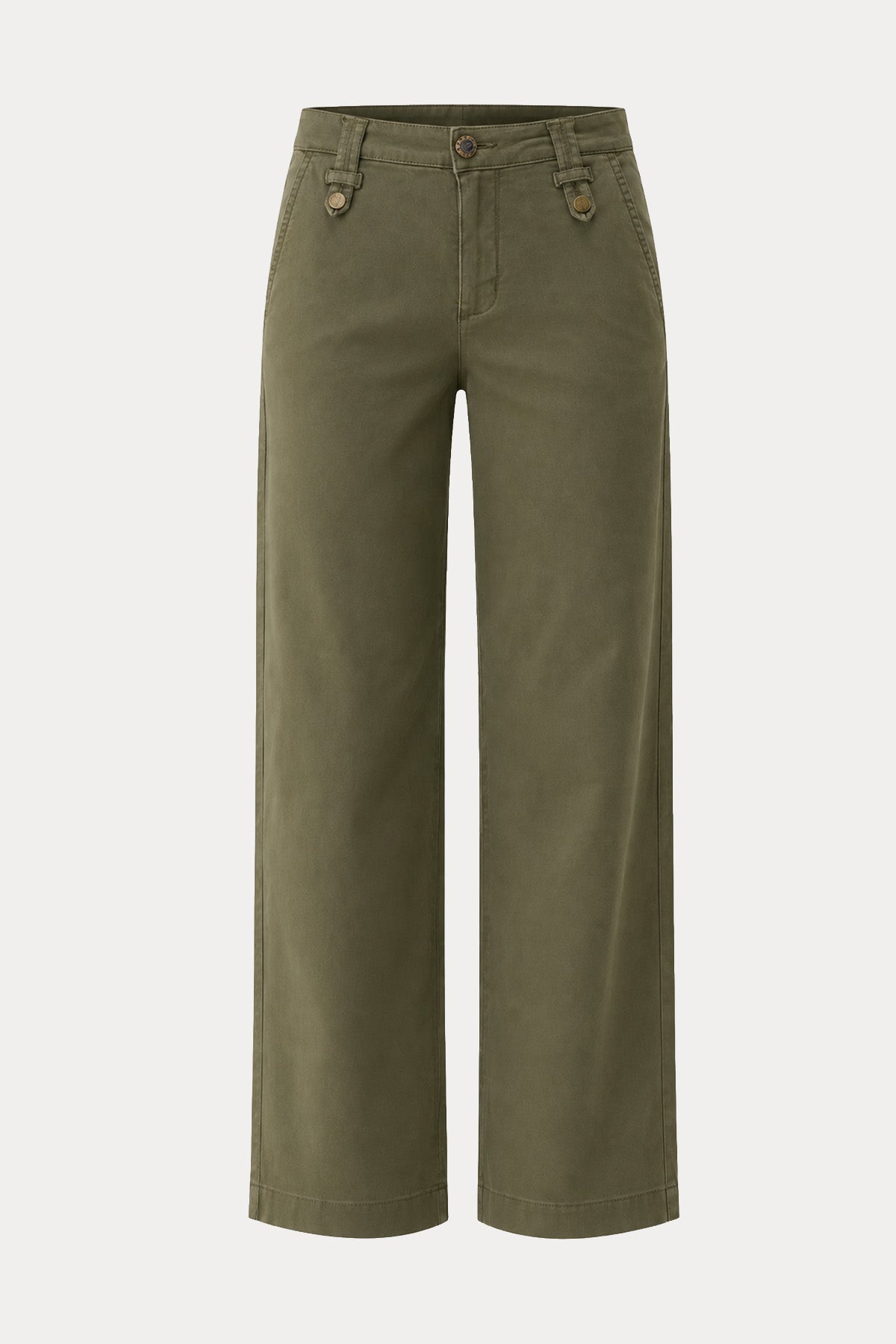 Liu Jo Cropped Flare Fit Yandan Cepli Pantolon