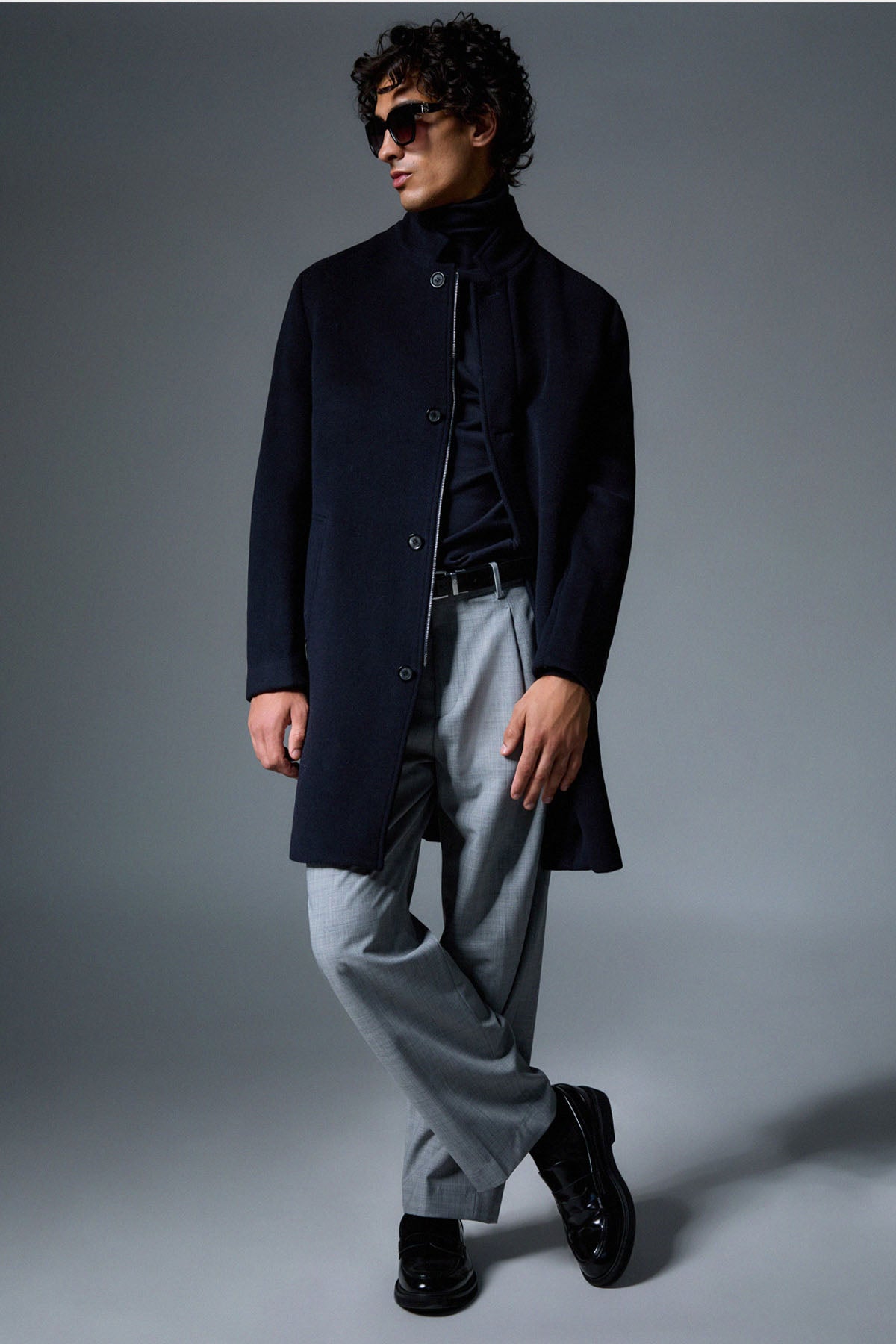 Liu Jo Relaxed Fit Tek Pile Yandan Cepli Yün Pantolon