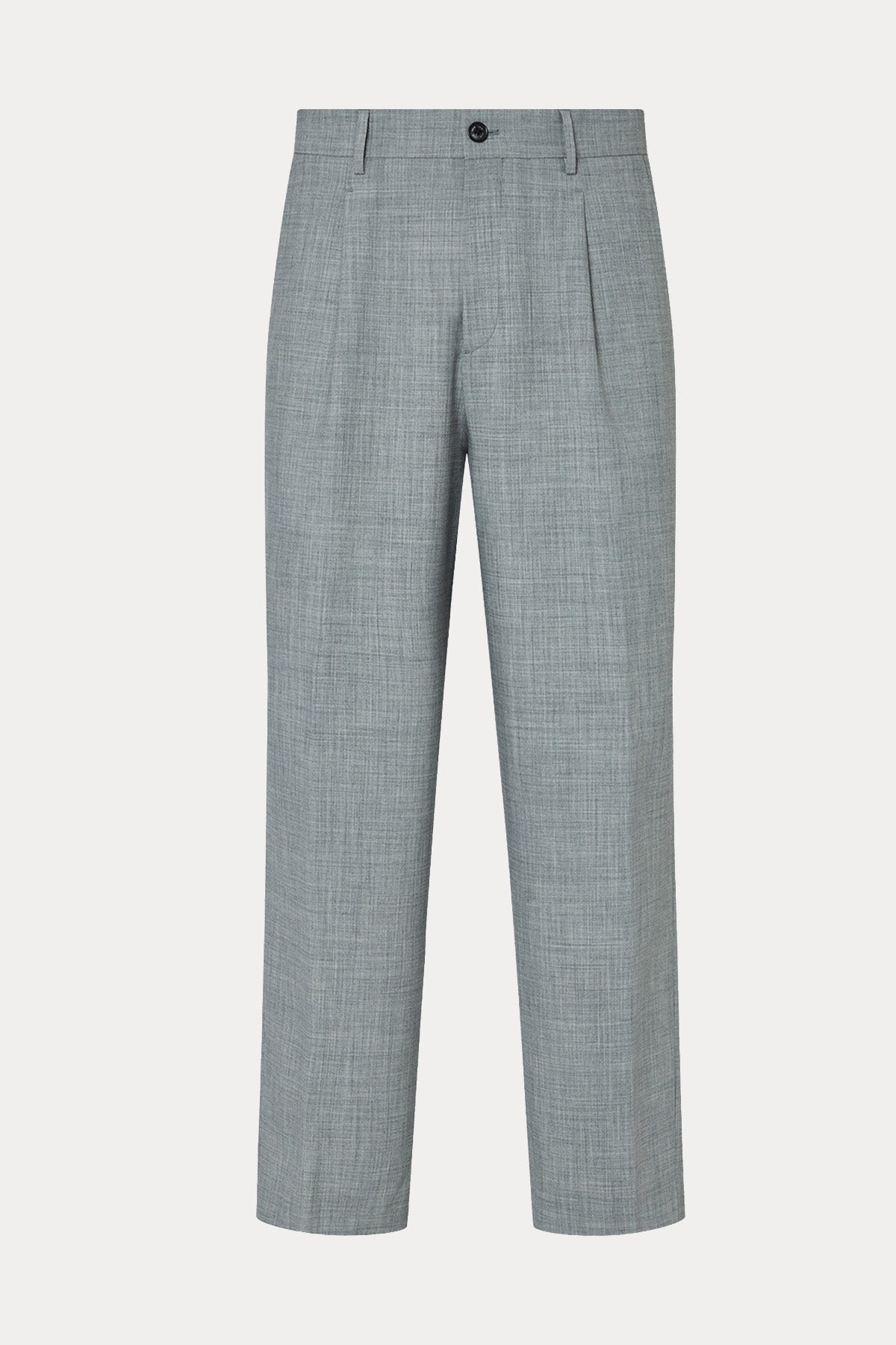 Liu Jo Relaxed Fit Tek Pile Yandan Cepli Yün Pantolon