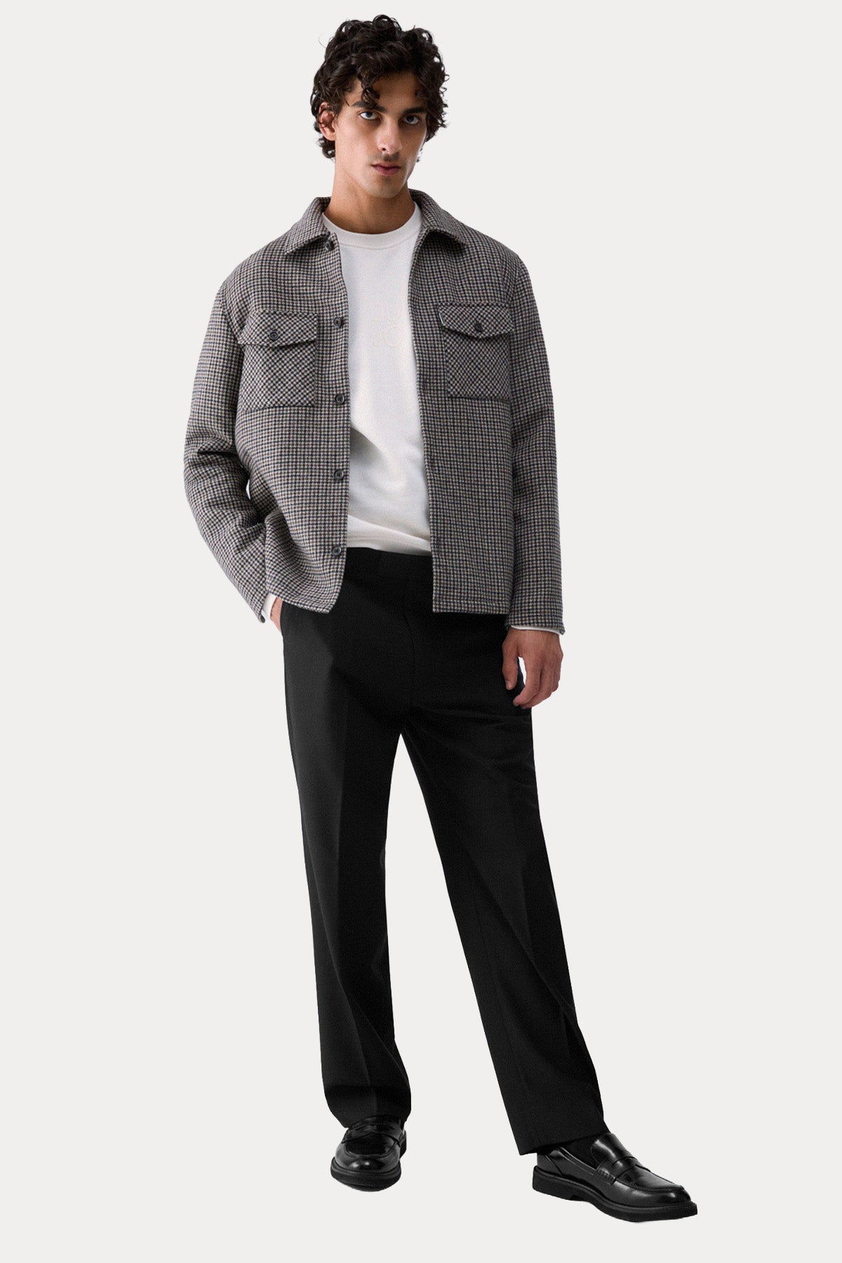 Liu Jo Relaxed Fit Tek Pile Yandan Cepli Yün Pantolon