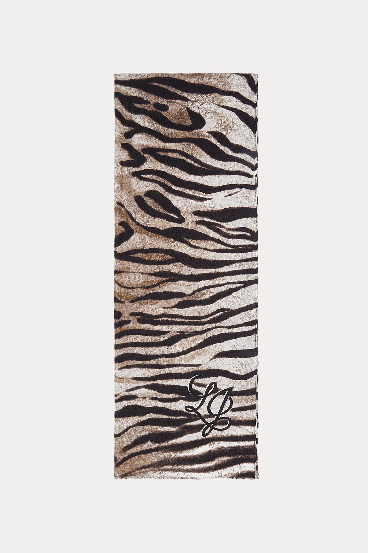 Liu Jo Zebra Desenli Logolu Şal