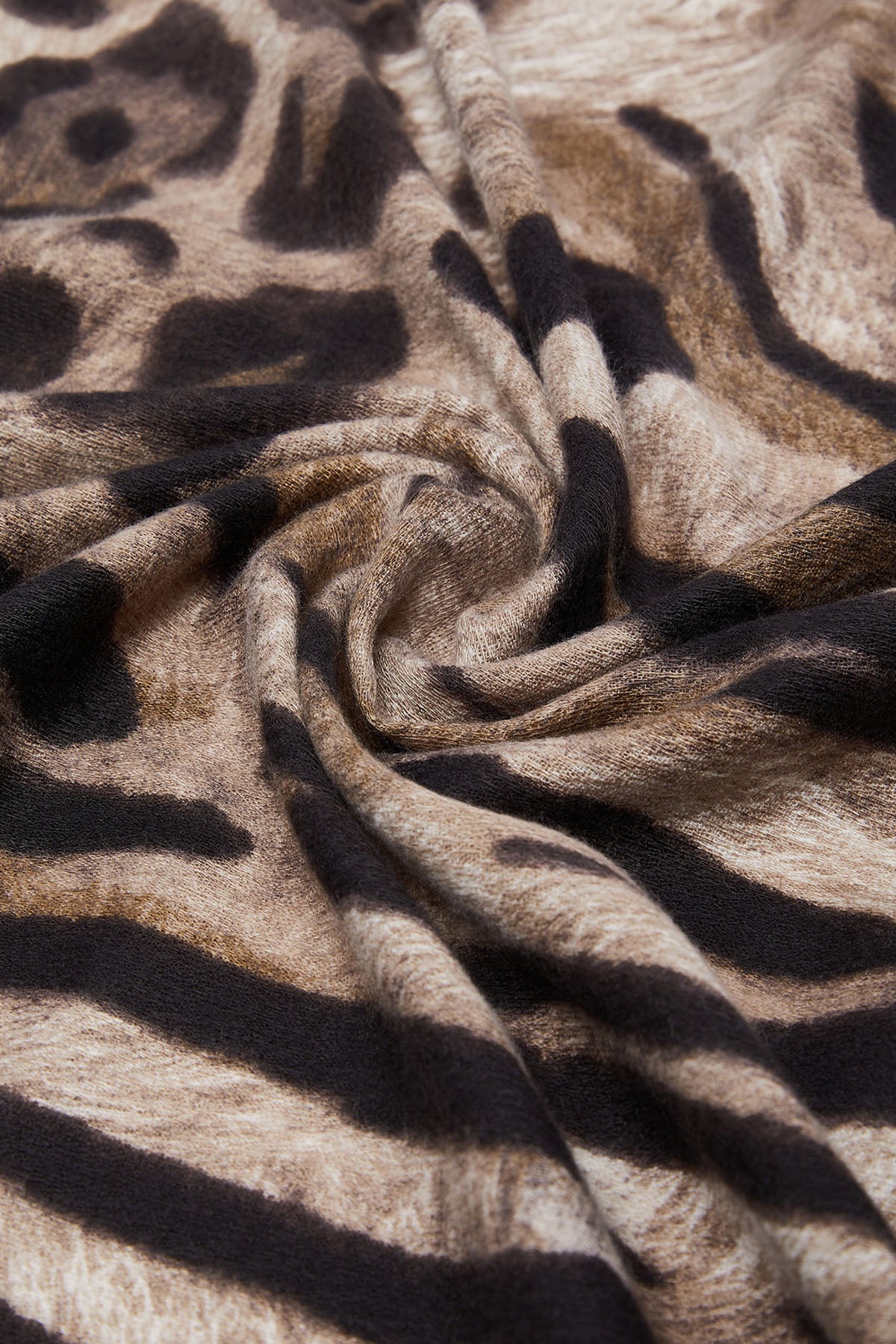 Liu Jo Zebra Desenli Logolu Şal