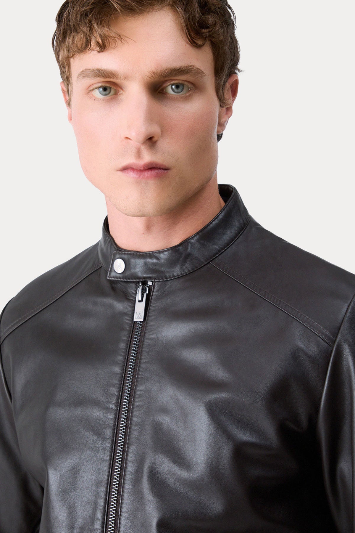 Liu Jo Regular Fit Biker Deri Ceket