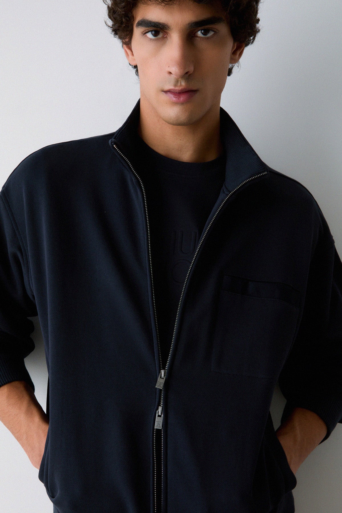 Liu Jo Relaxed Fit Dik Yaka Sweatshirt Ceket