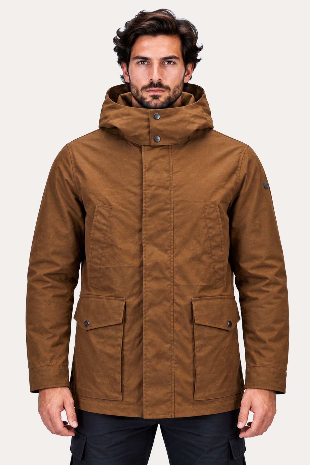 Hetrego Flond Relaxed Fit Kapüşonlu Spor Cepli Ceket
