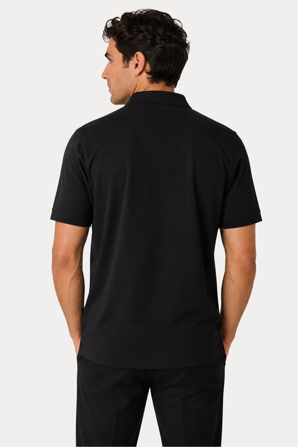 Gran Sasso Regular Fit Polo Yaka Jarse T-shirt