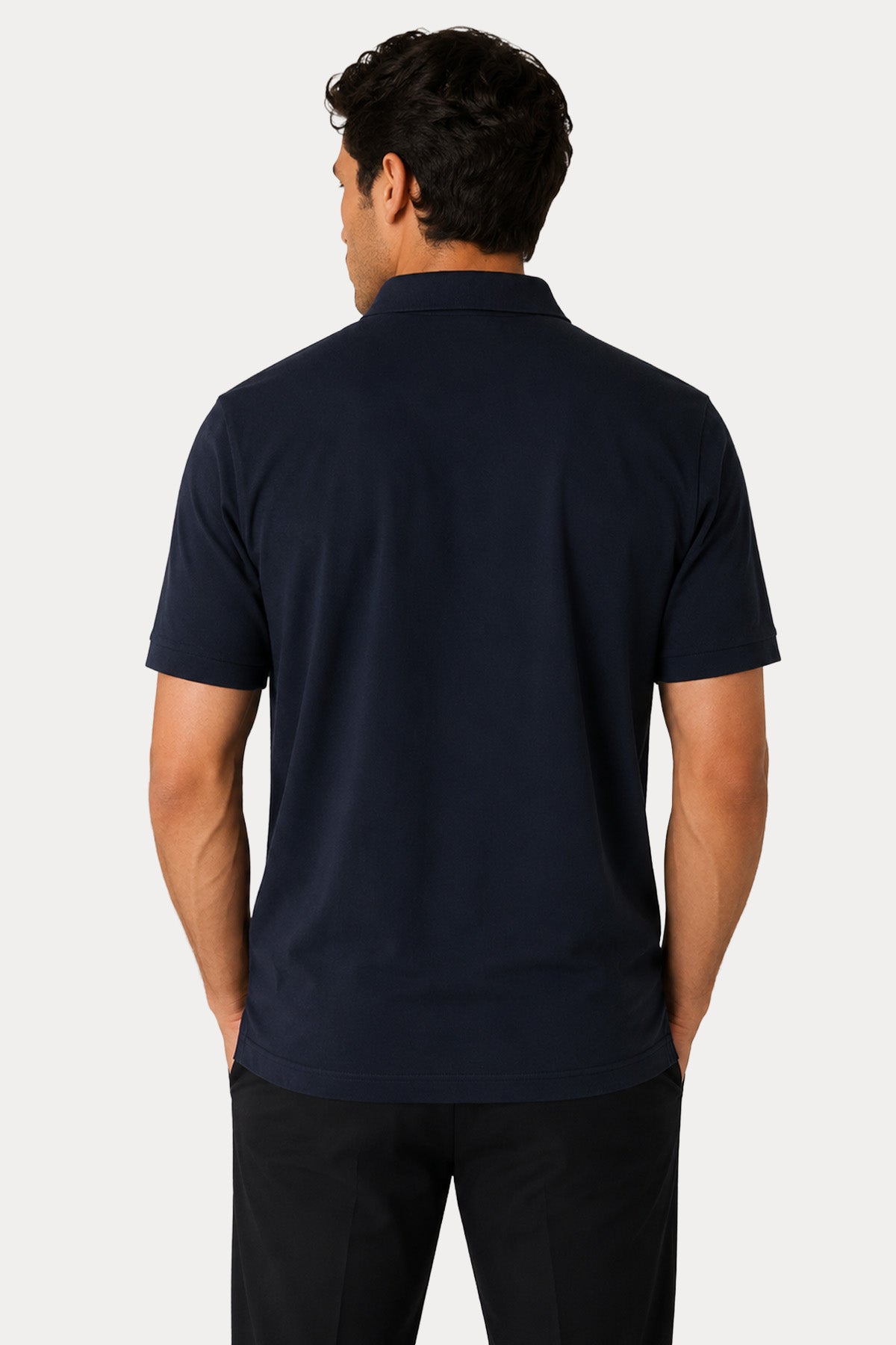 Gran Sasso Regular Fit Polo Yaka Jarse T-shirt