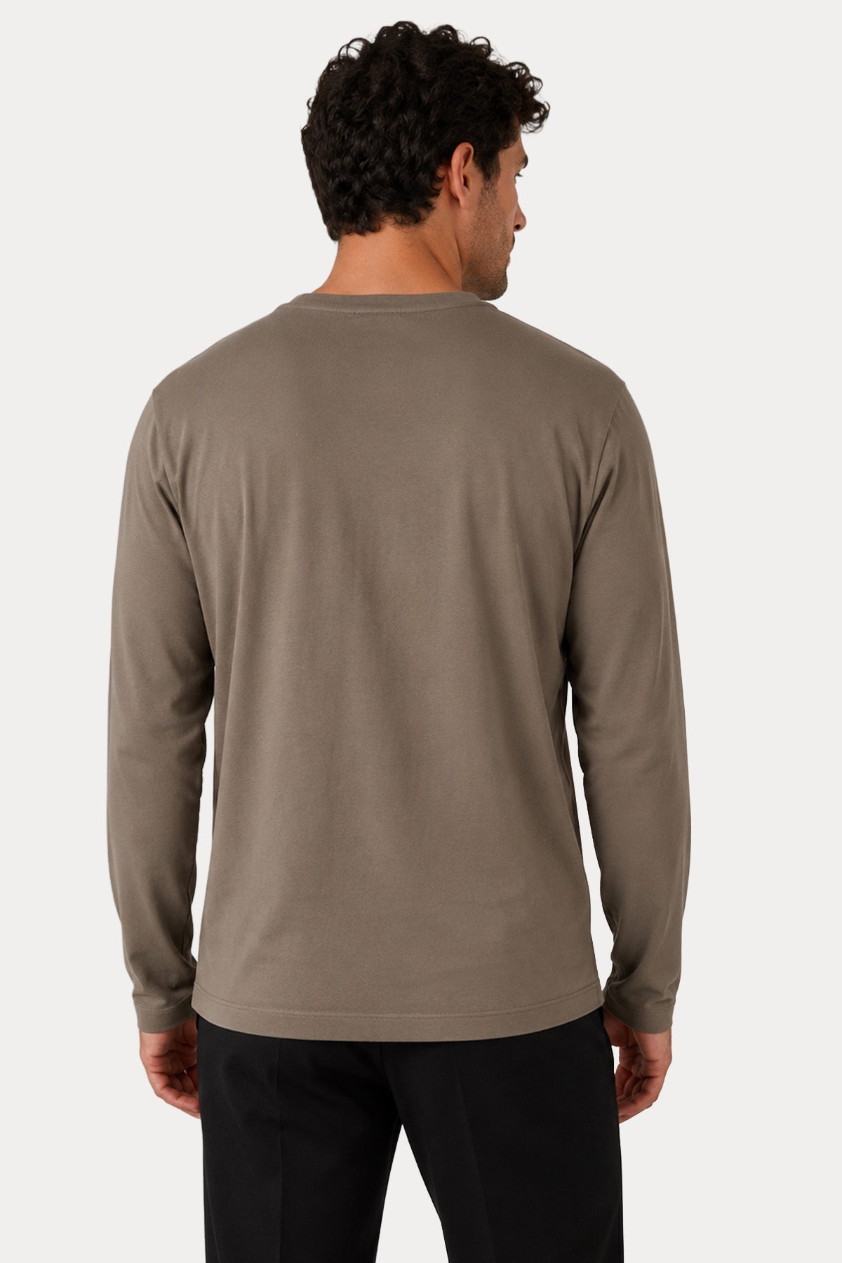 Gran Sasso Regular Fit Yuvarlak Yaka Jarse T-shirt