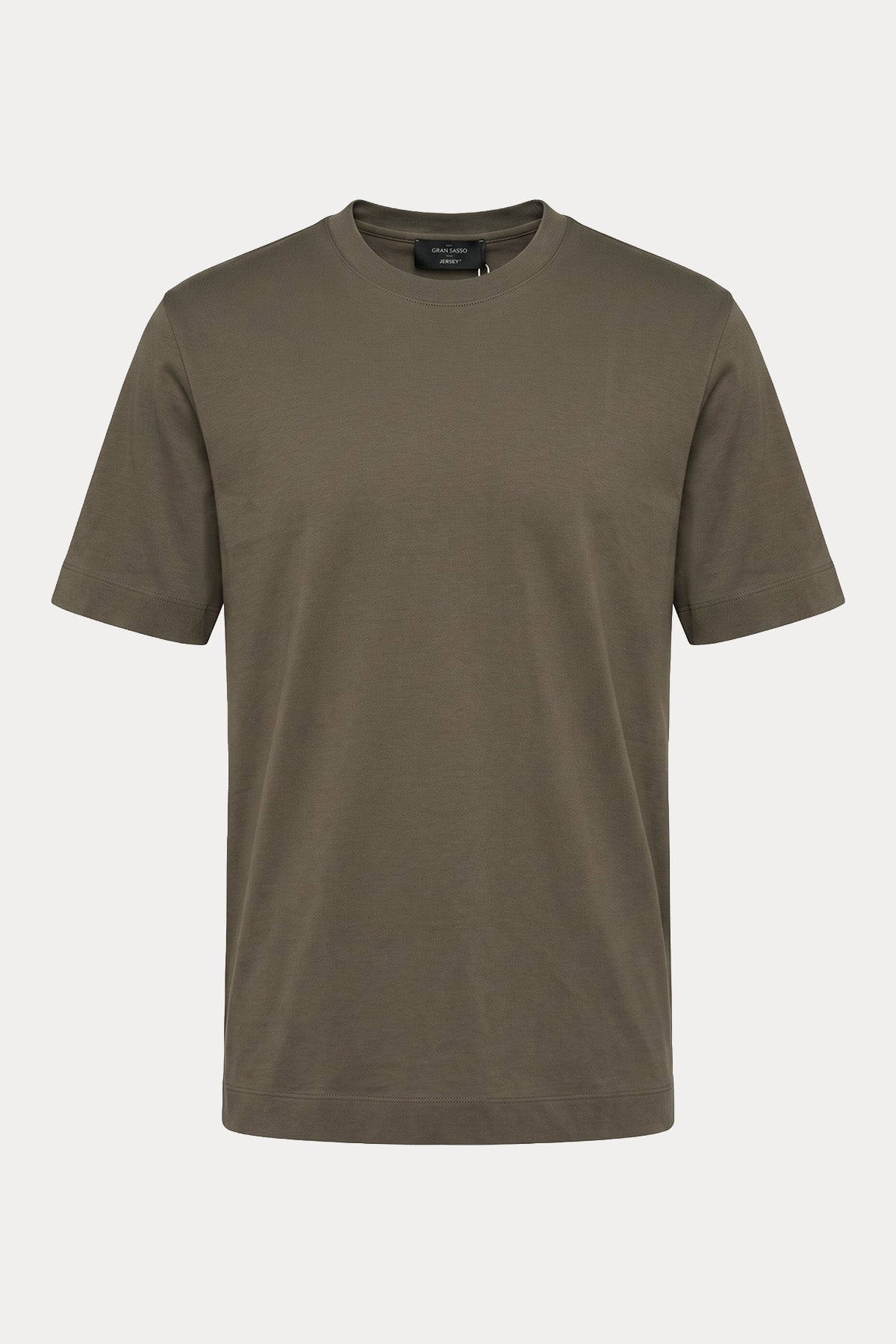 Gran Sasso Regular Fit Yuvarlak Yaka Jarse T-shirt