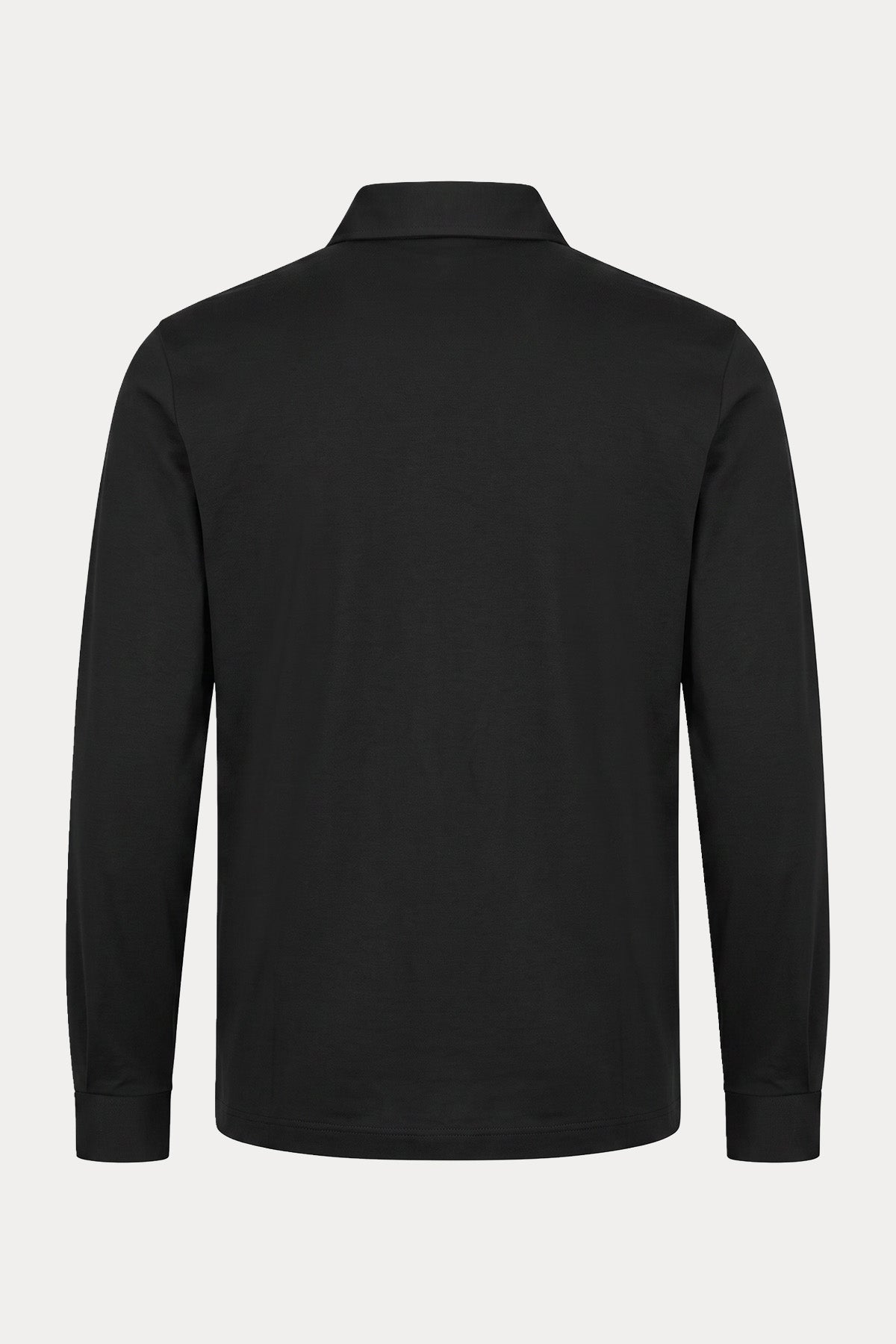 Gran Sasso Regular Fit Fermuarlı Polo Yaka Jarse T-shirt