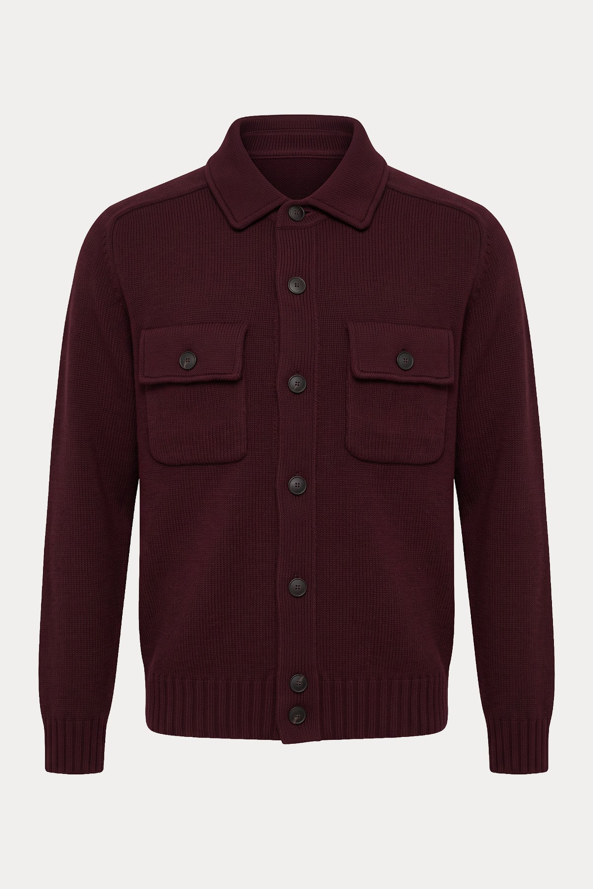 Gran Sasso Relaxed Fit Örgü Yün Ceket