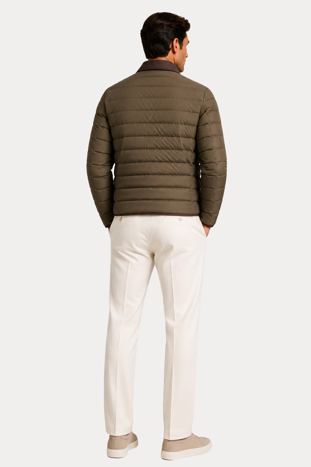 Herno Regular Fit Streç Puffer Mont