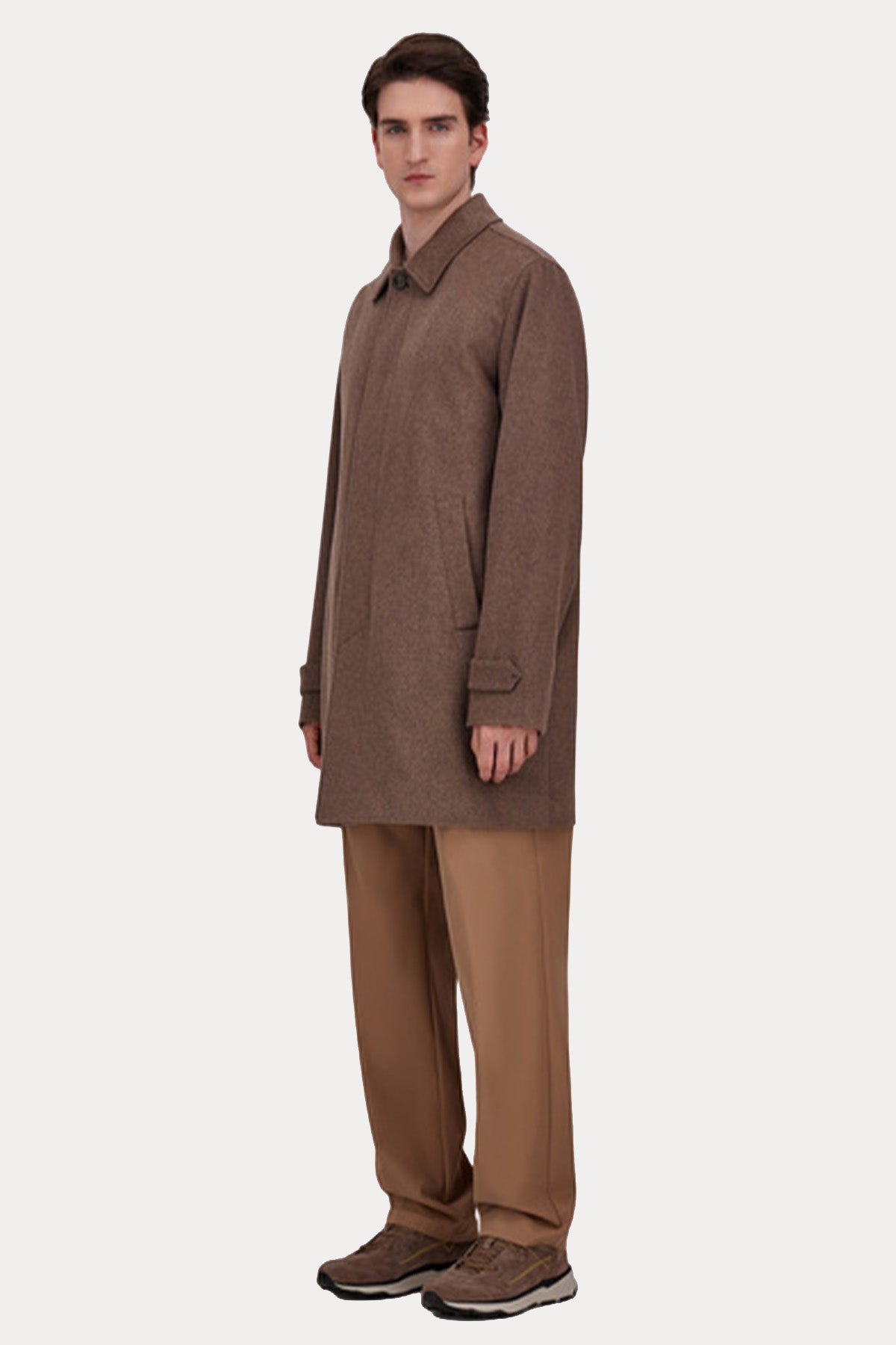 Herno Regular Fit Kaşmir Kaban
