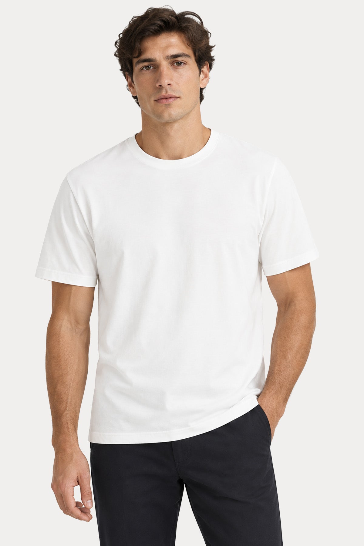 Herno Comfort Fit Yuvarlak Yaka T-shirt