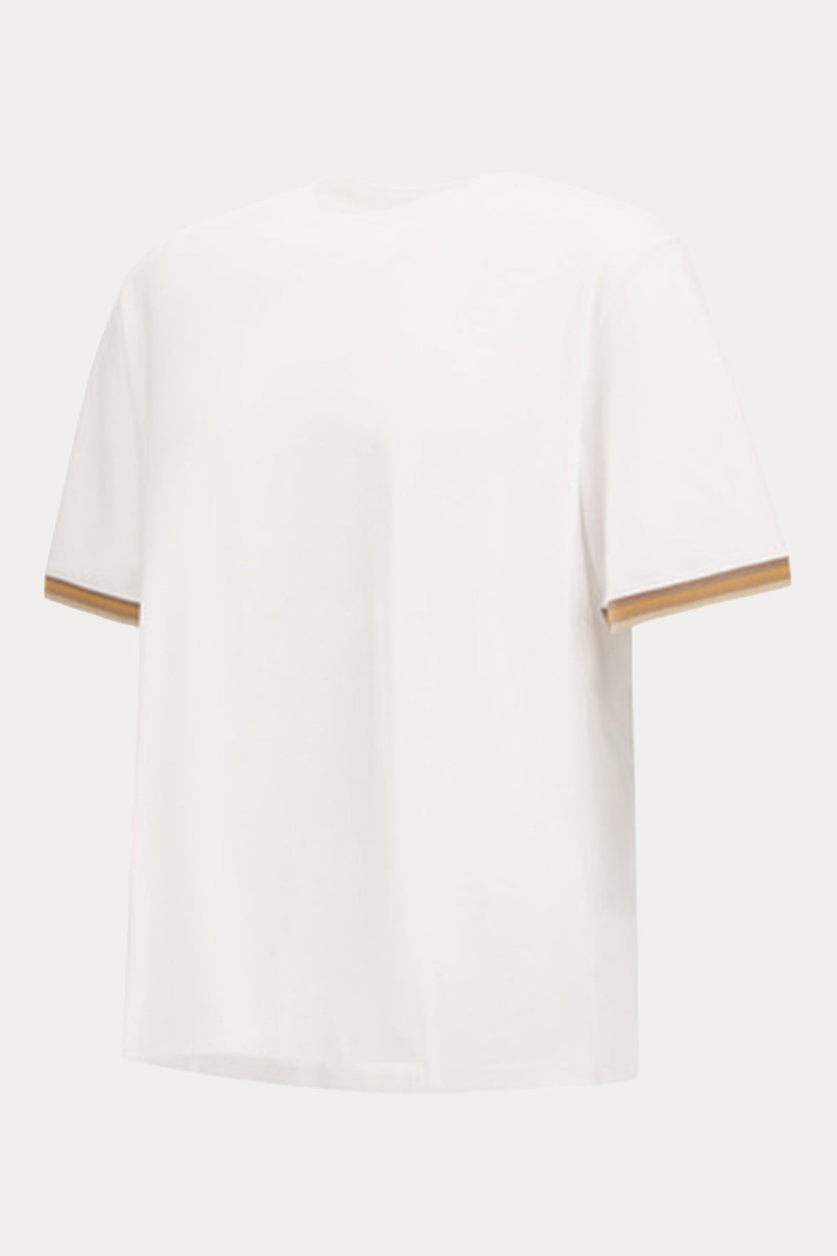 Herno Comfort Fit Şerit Detaylı Yuvarlak Yaka T-shirt