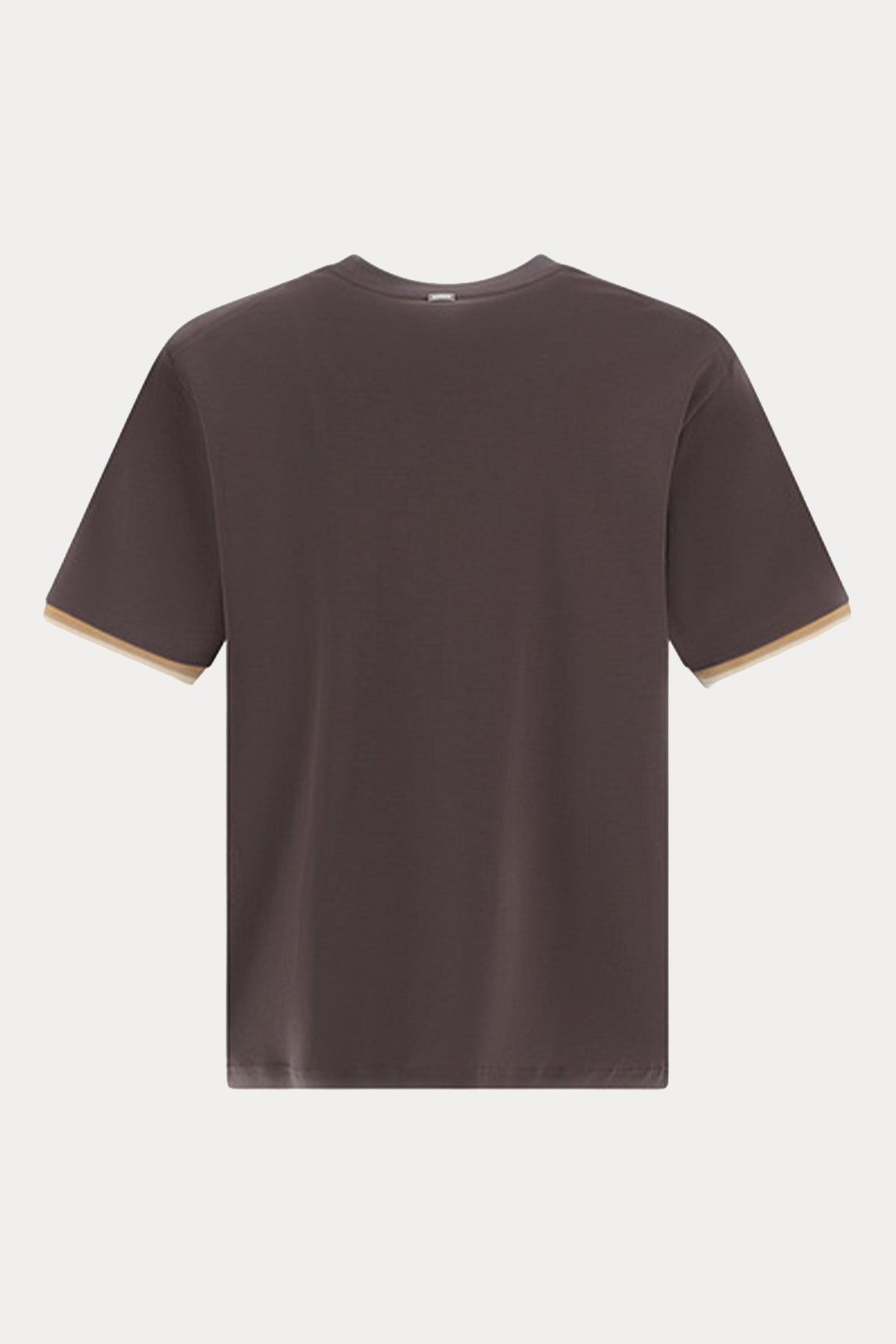 Herno Comfort Fit Şerit Detaylı Yuvarlak Yaka T-shirt