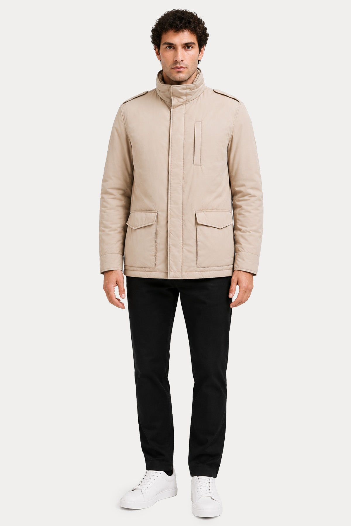 Herno Regular Fit Spor Cepli Ceket Mont