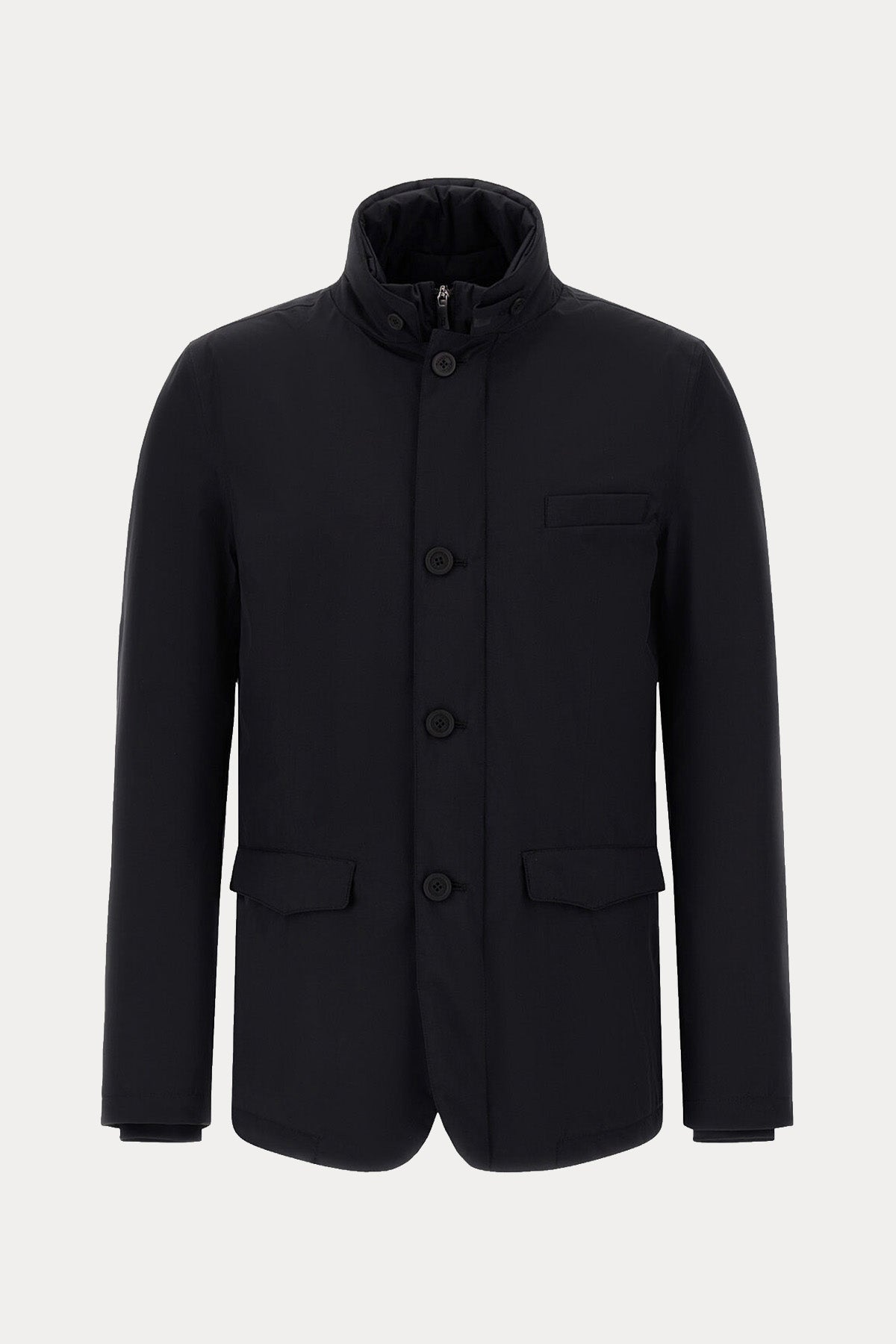 Herno Dik Yaka Puffer Mont Ceket