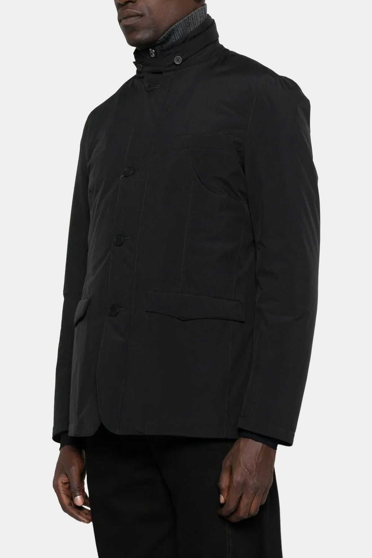 Herno Dik Yaka Puffer Mont Ceket