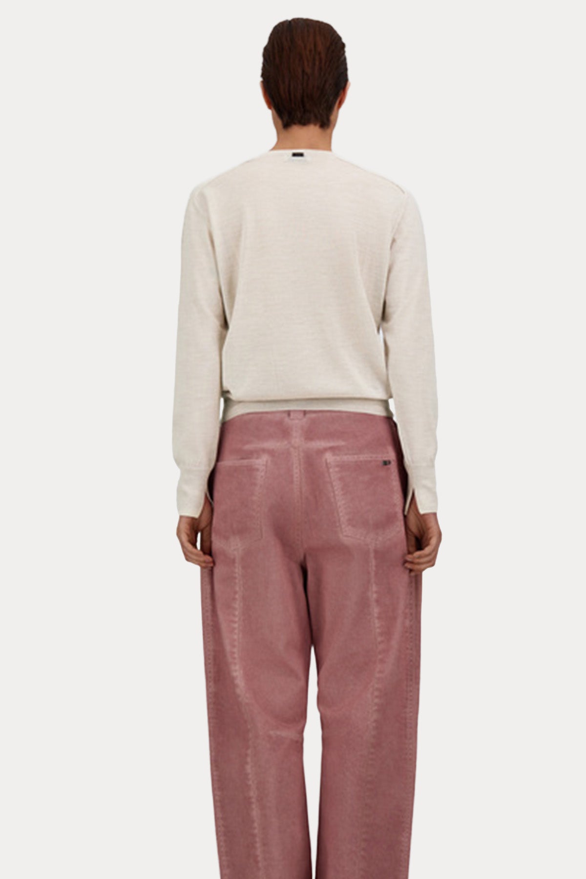 Herno Comfort Fit İnce Örgü Yün Triko